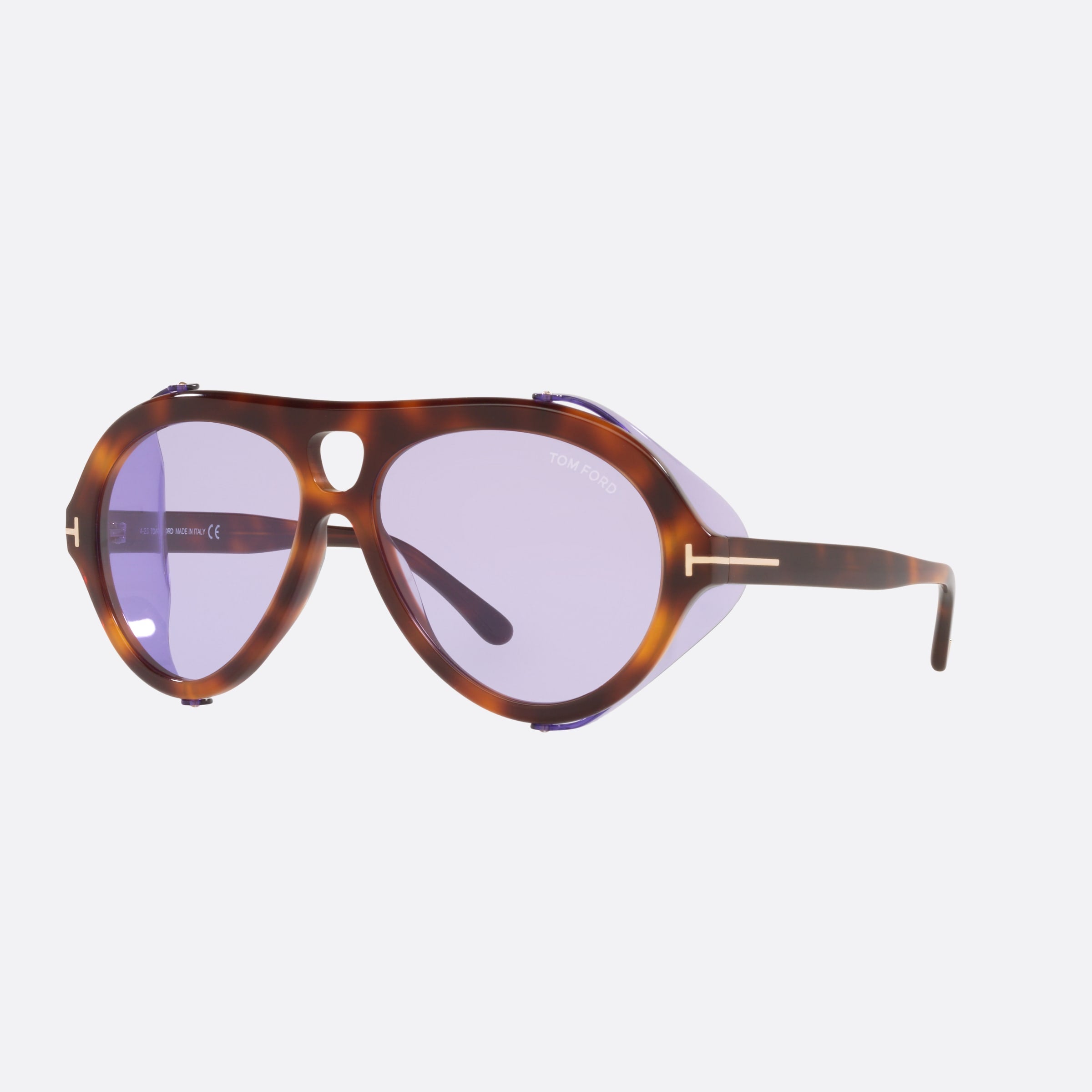 Tom 60mm Ford Ft0882 Tortoise Pilot Men Sunglasses - Main View