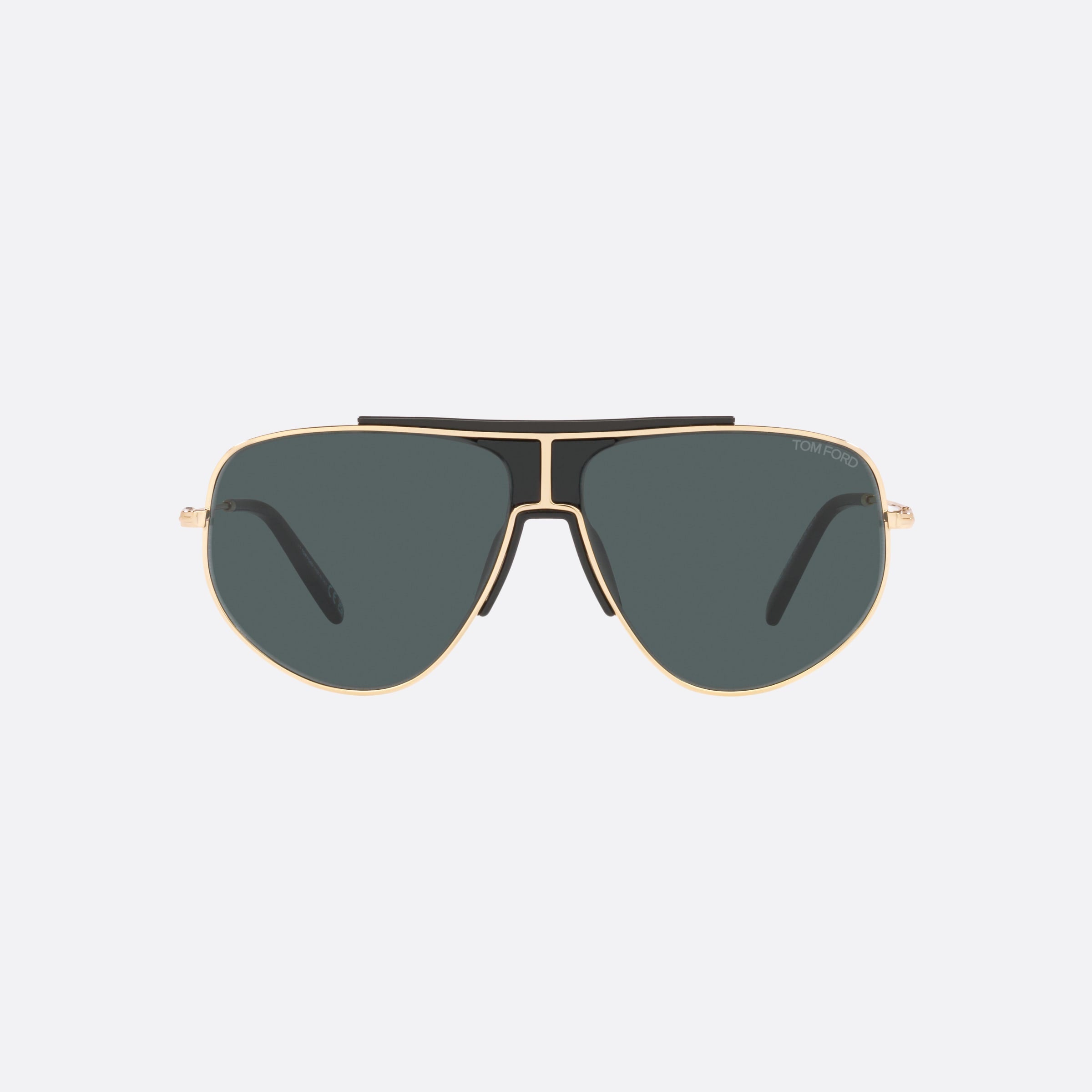Tom 61mm Ford Ft0928 Gold Pilot Men Sunglasses - Side View