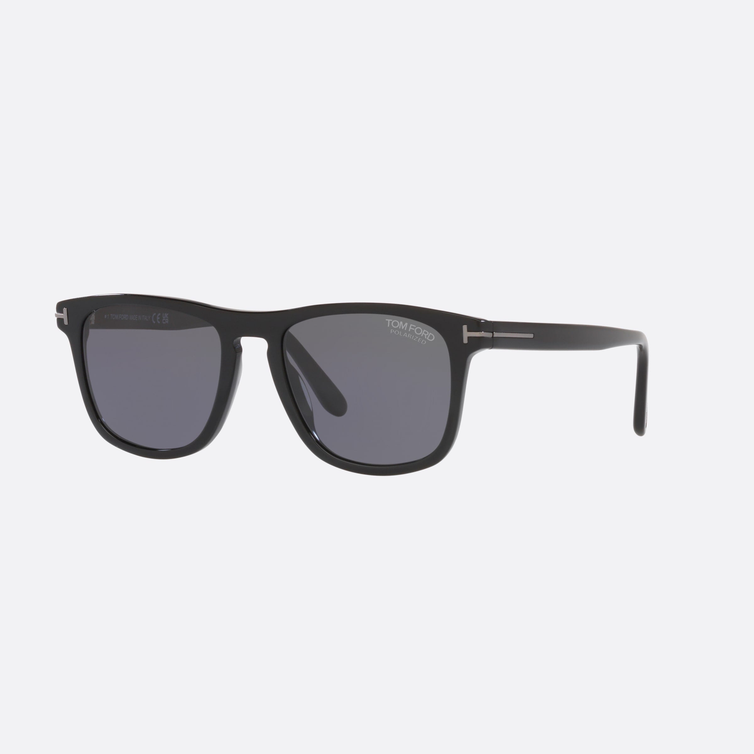 Tom 54mm Ford Ft0930 Black Square Polarized Men Sunglasses - Main View