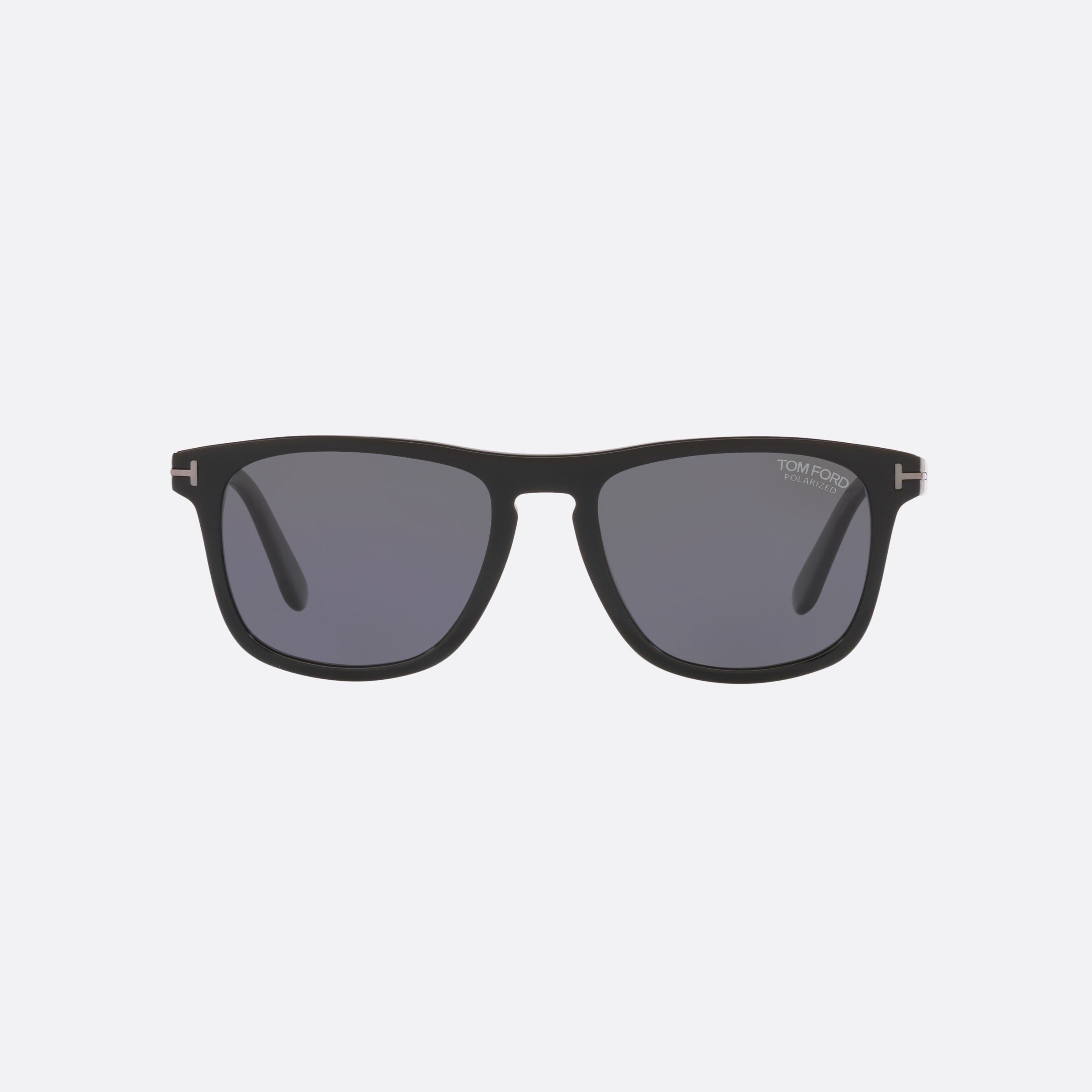 Tom 54mm Ford Ft0930 Black Square Polarized Men Sunglasses - Side View