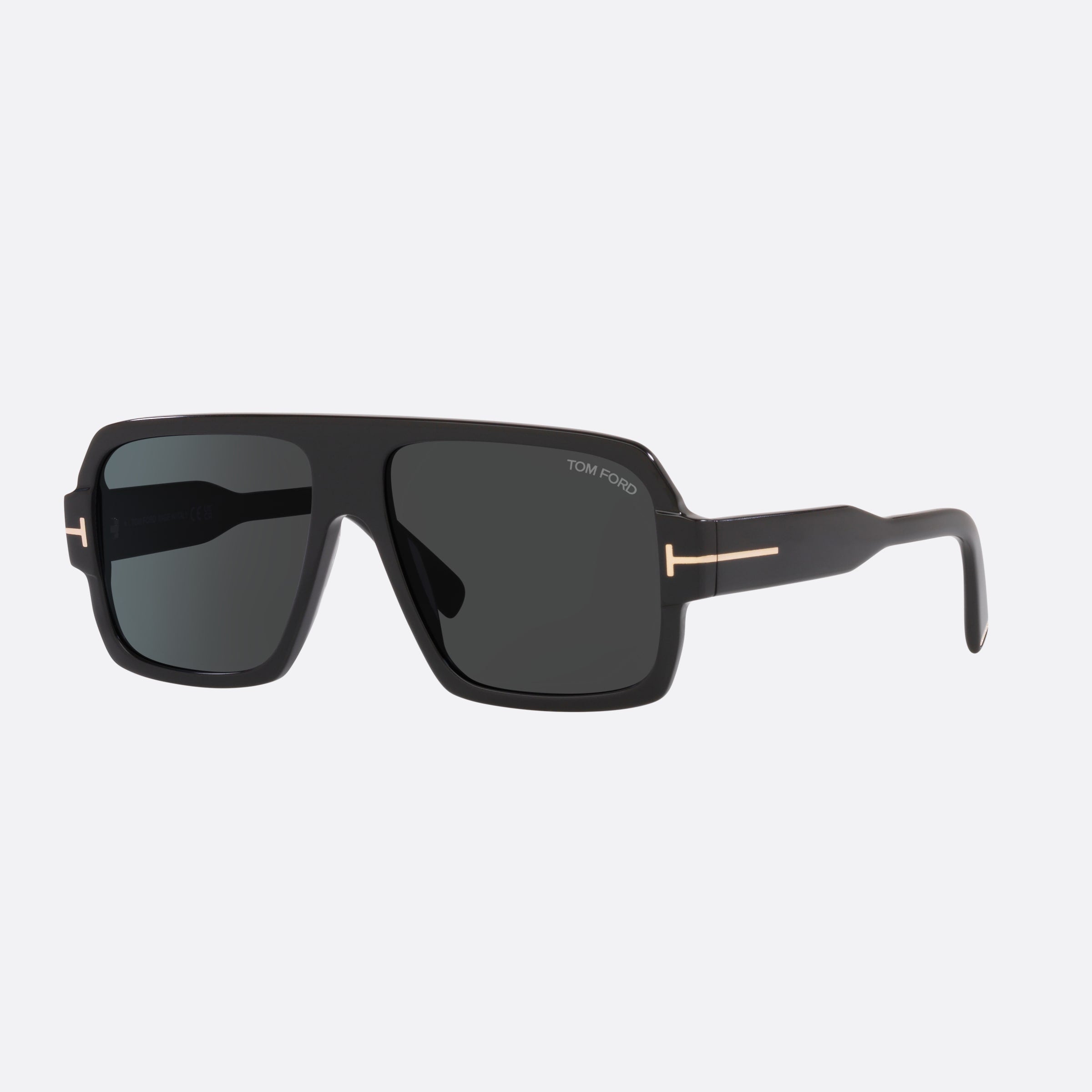 Tom 58mm Ford Ft0933 Black Square Men Sunglasses - Main View