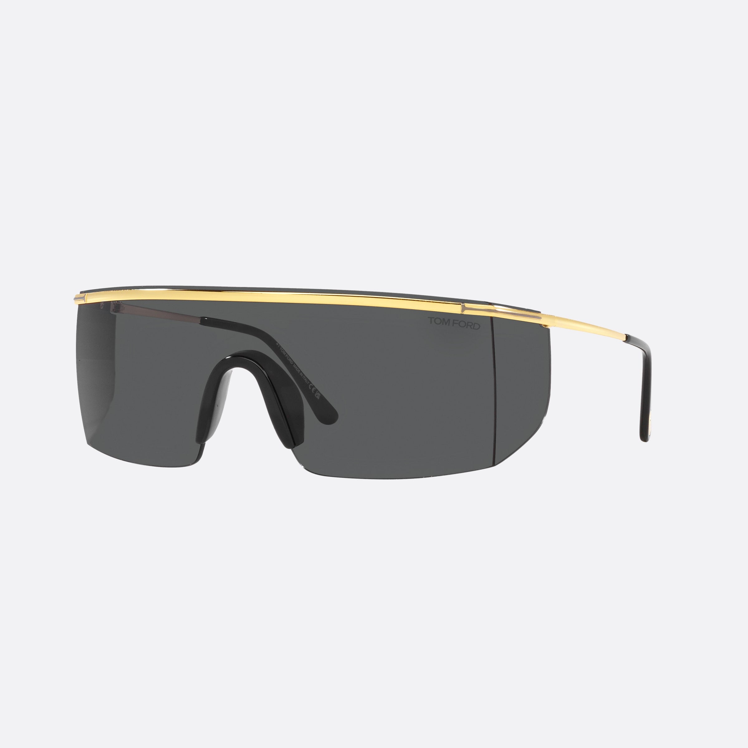 Tom 90mm Ford Ft0980 Gold Irregular Men Sunglasses - Main View