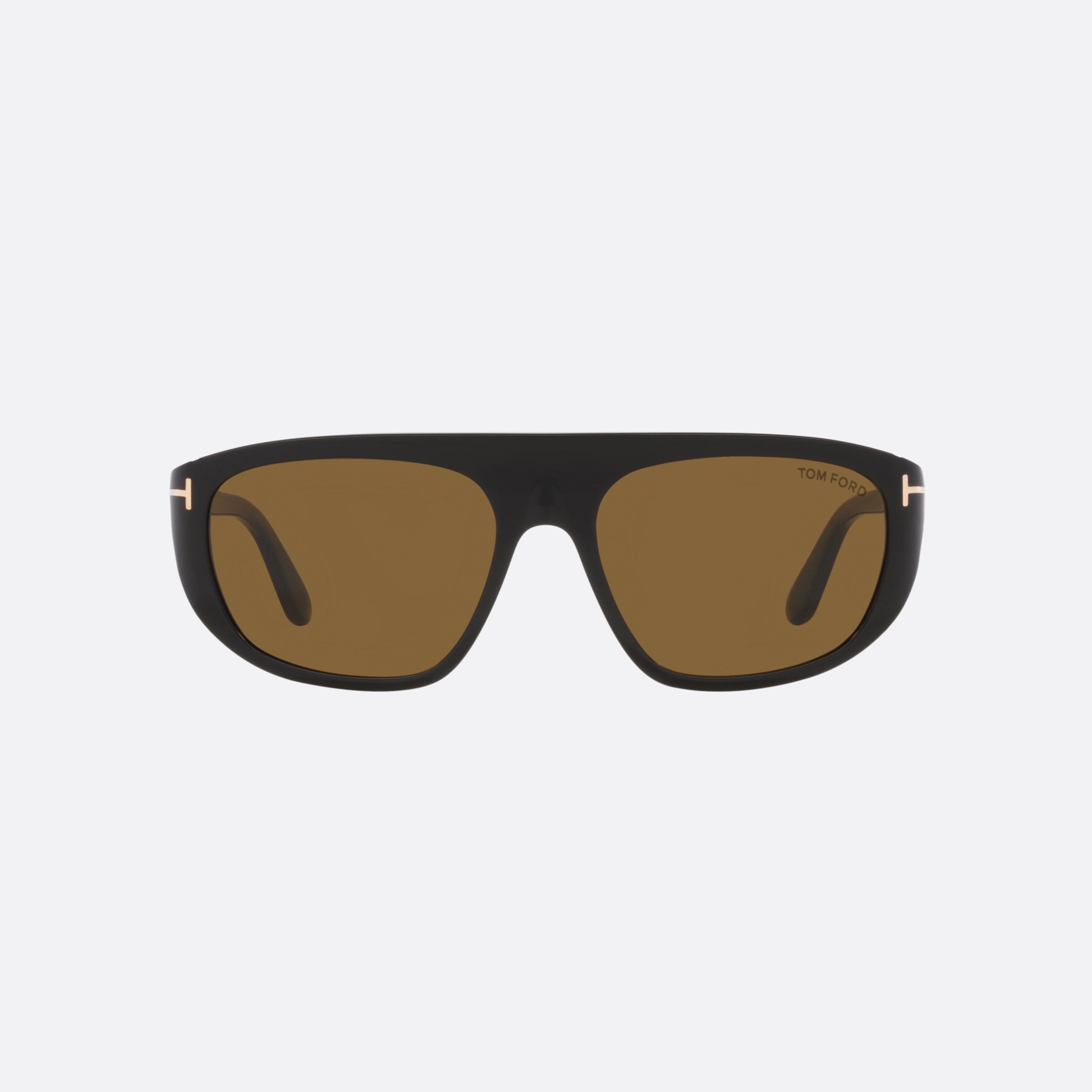 Tom 58mm Ford Ft1002 Black Pilot Unisex Sunglasses - Lifestyle Shot