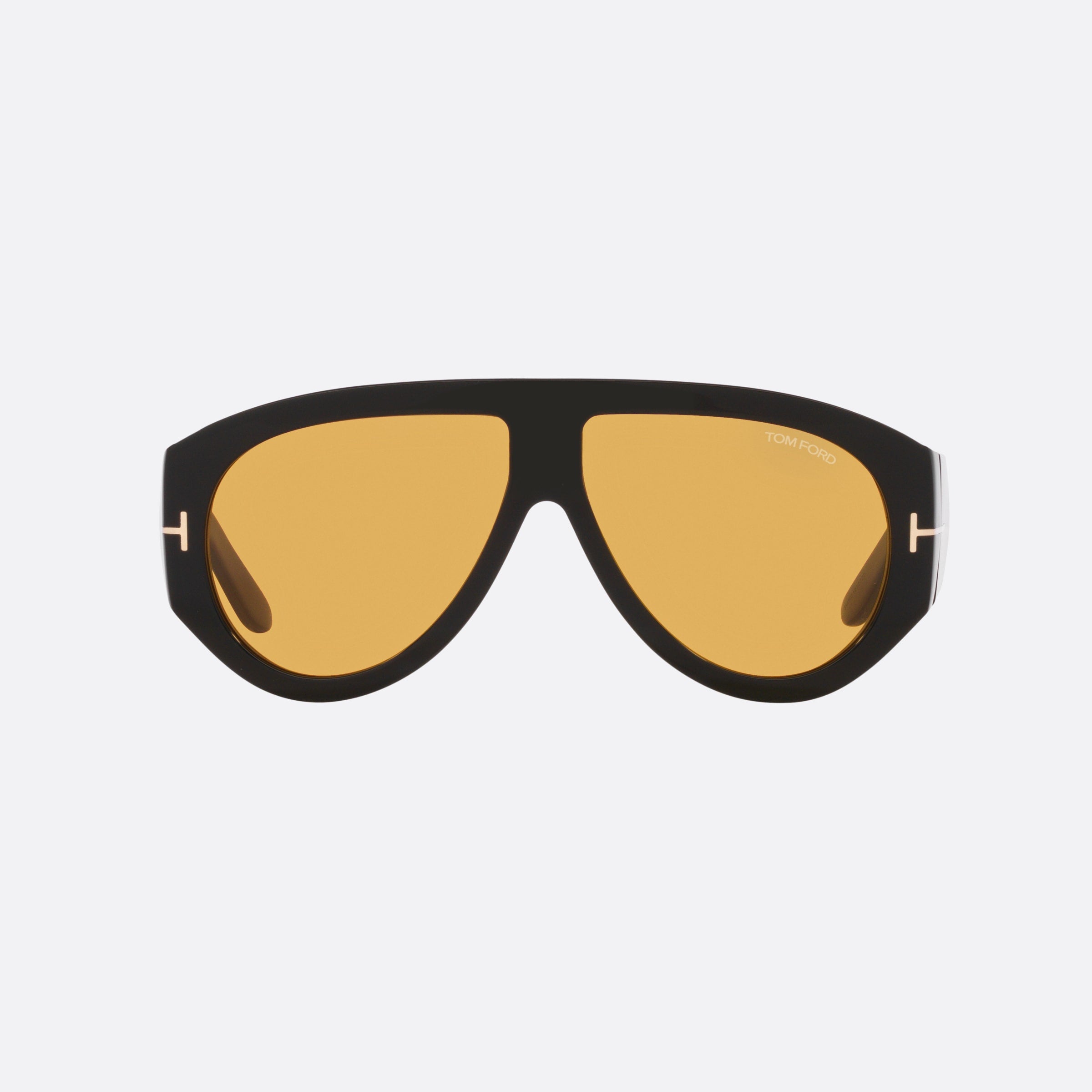 Tom 60mm Ford Ft1044 Black Pilot Men Sunglasses - Side View