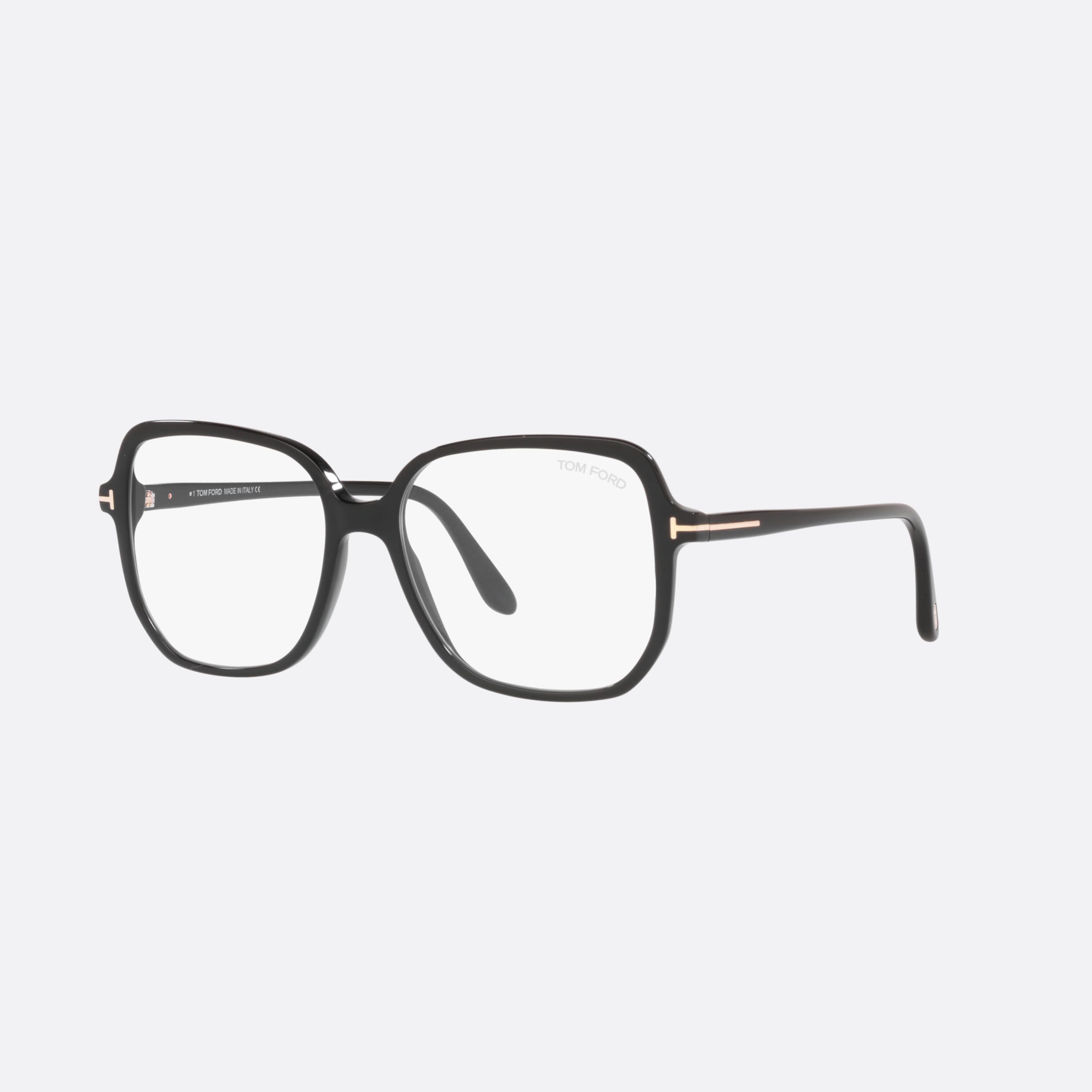 Tom 55mm Ford Ft5578 Black Irregular Women Eyeglasses - Main View