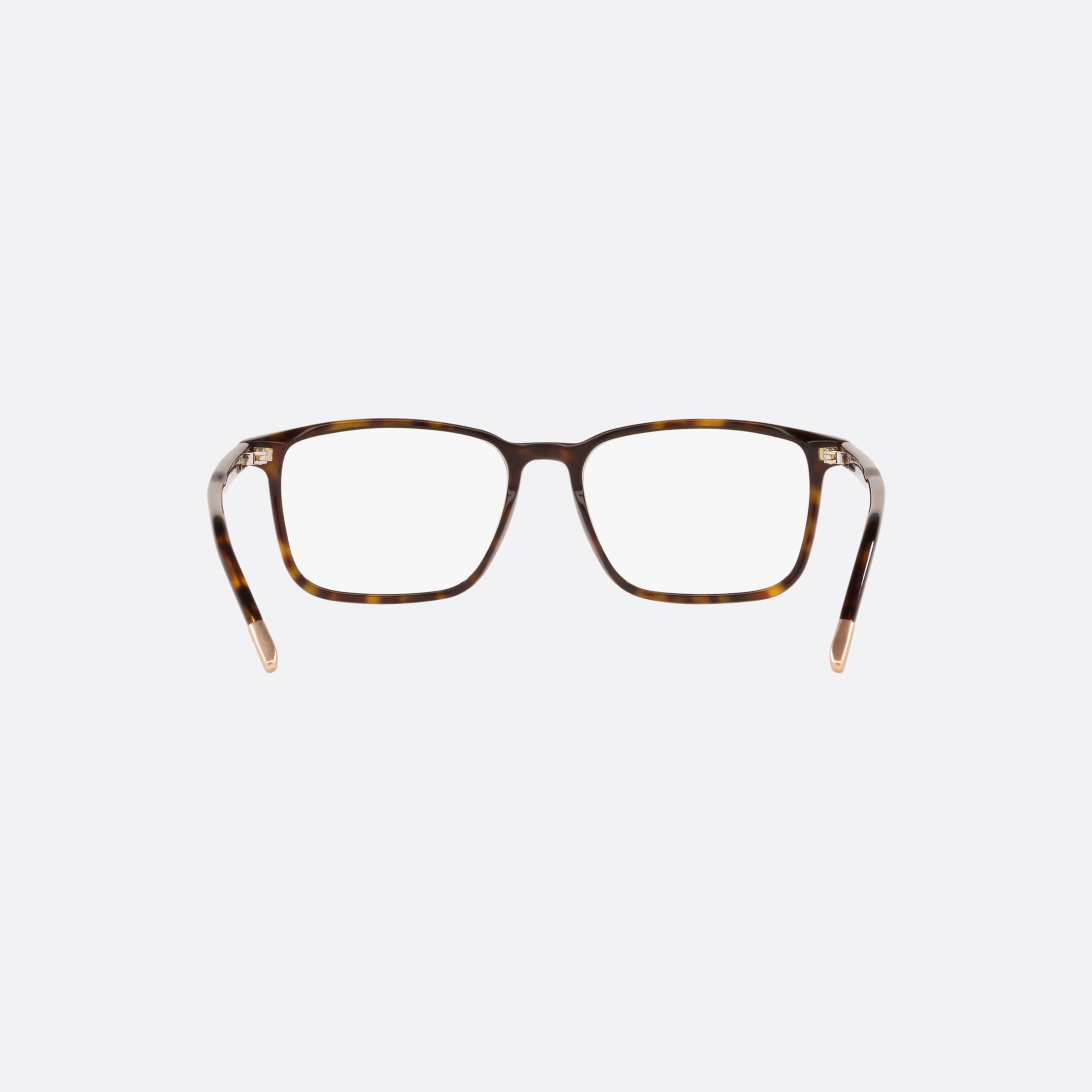 Tom 53mm Ford Ft5607 Tortoiseshell Rectangular Men Eyeglasses - Side View