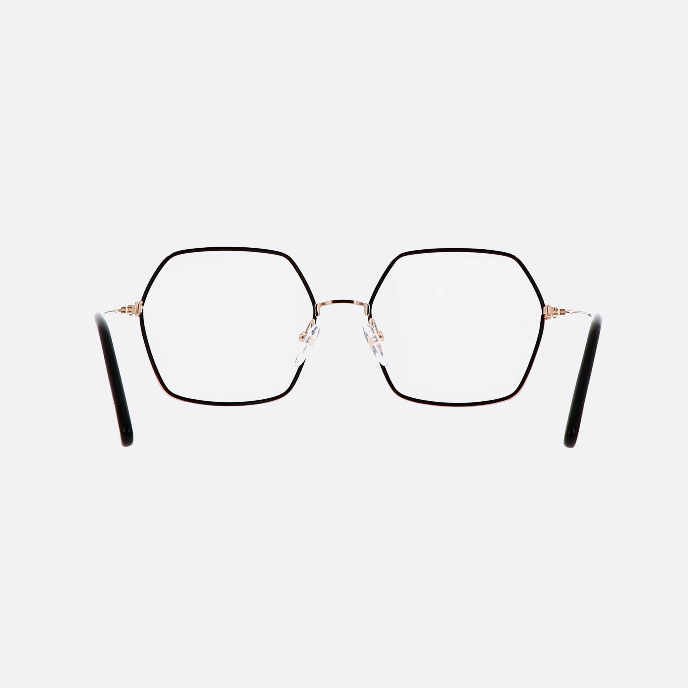 Tom 55mm Ford Ft5615 Black Geometric Women Eyeglasses - Lifestyle Shot