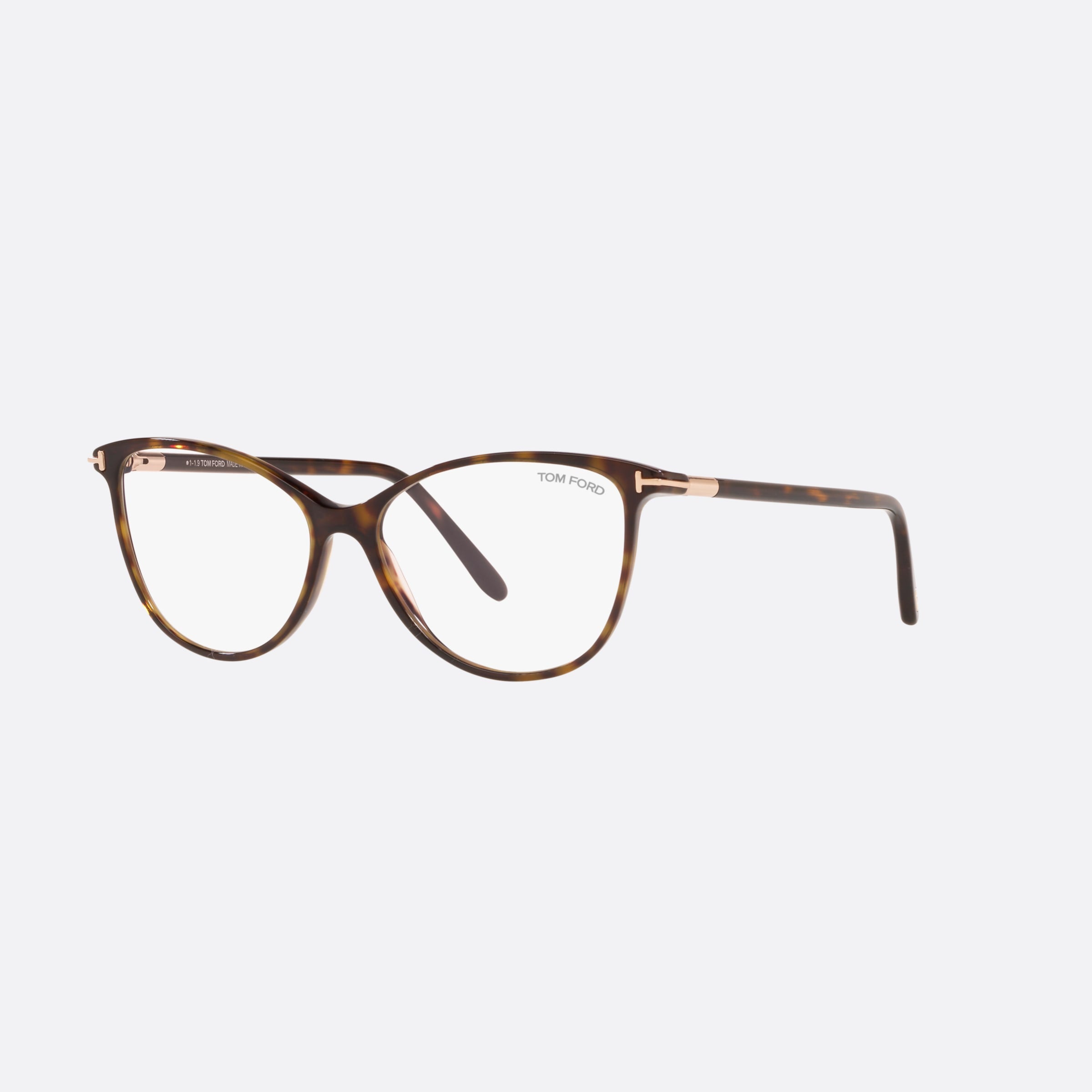 Tom 54mm Ford Ft5616 Tortoiseshell Square Women Eyeglasses - Main View