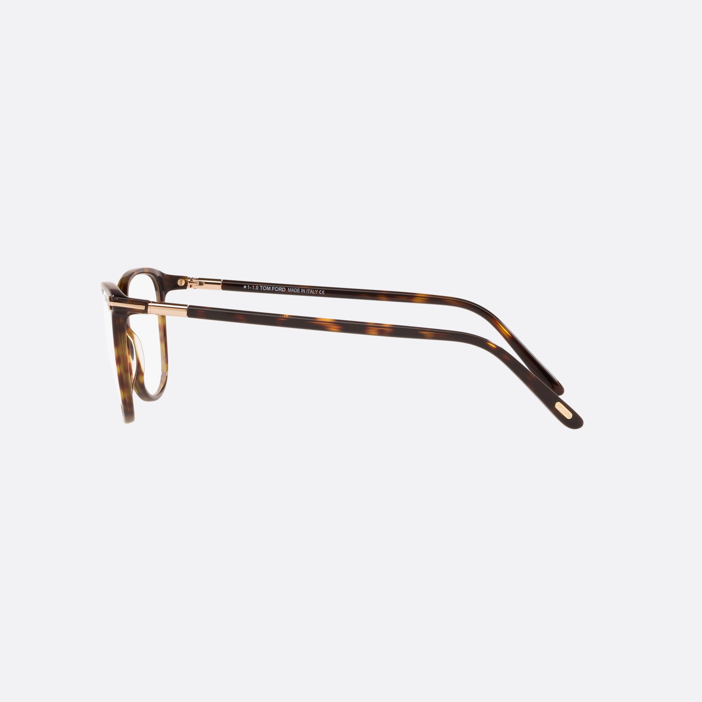 Tom 54mm Ford Ft5616 Tortoiseshell Square Women Eyeglasses - Detail View