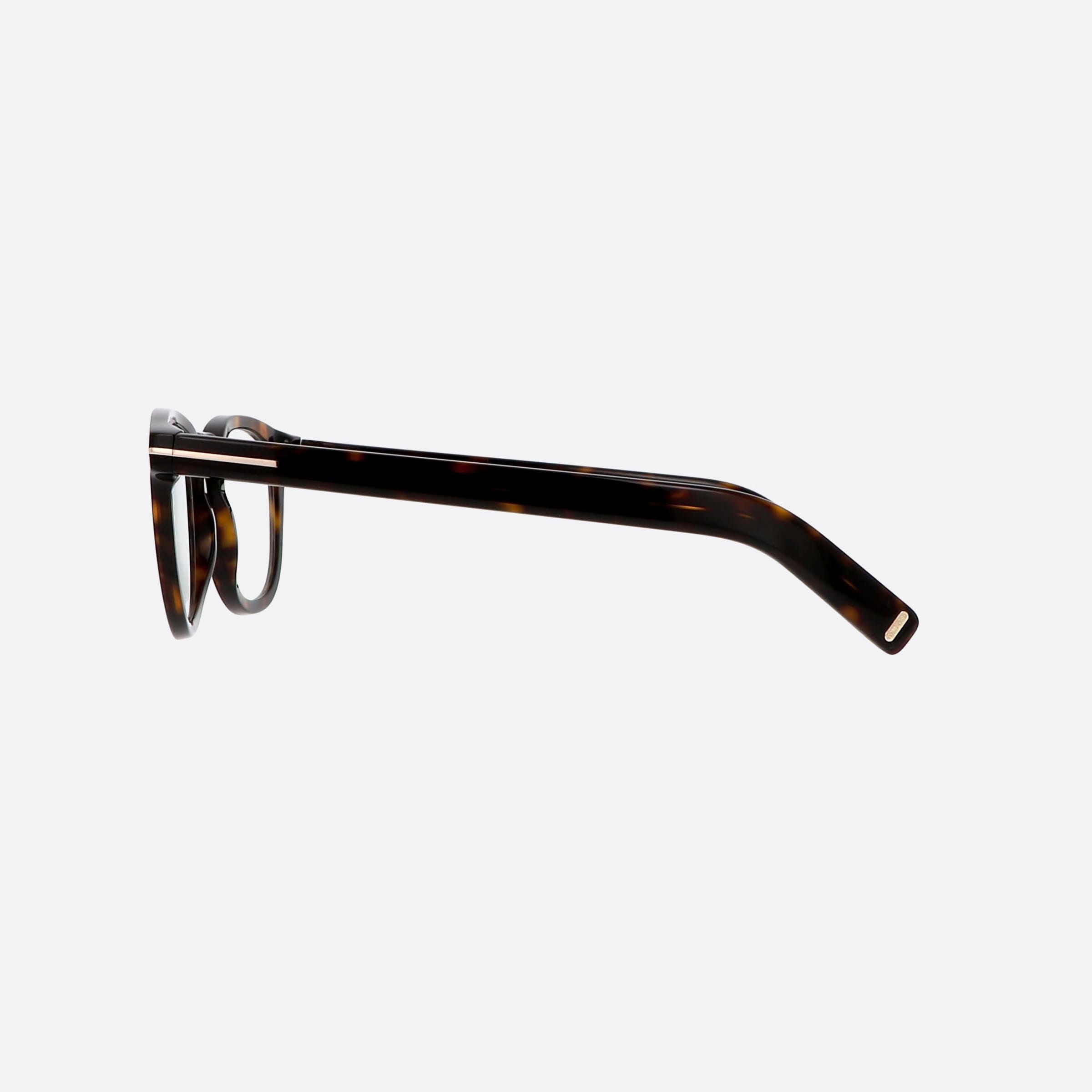 Tom 48mm Ford Ft5629 Tortoise Oval Unisex Eyeglasses - Detail View