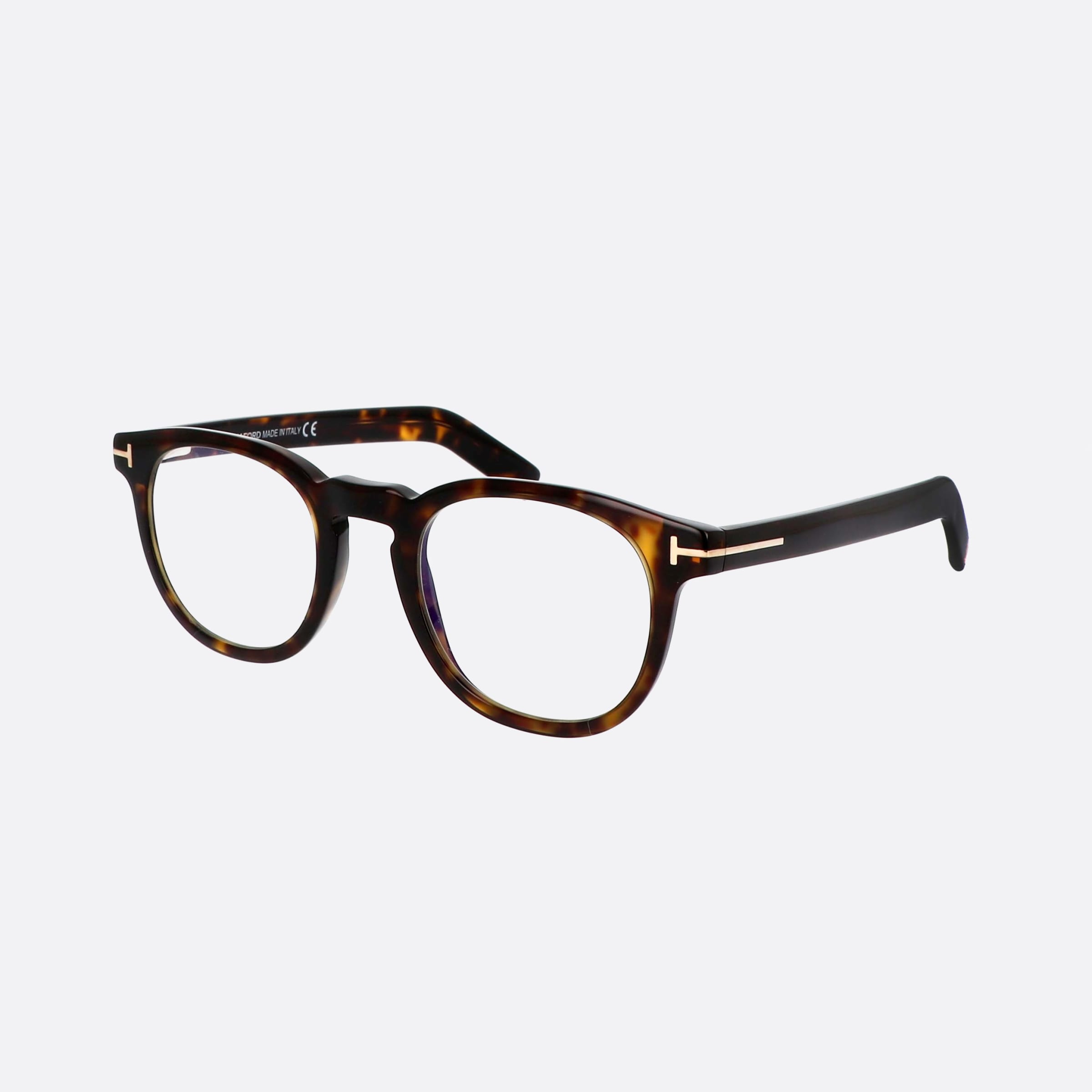 Tom 50mm Ford Ft5629 Tortoise Oval Unisex Eyeglasses - Main View