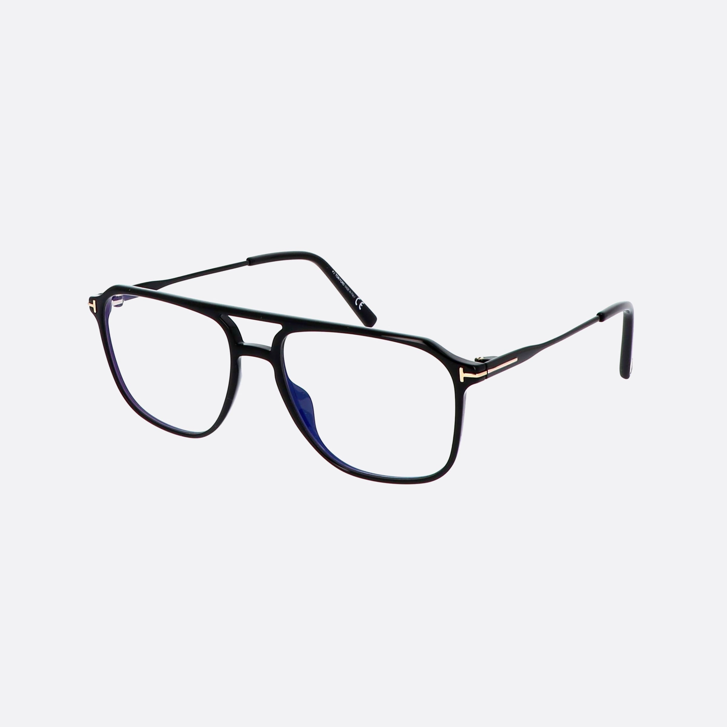 Tom 54mm Ford Ft5665 Black Pilot Men Eyeglasses - Main View