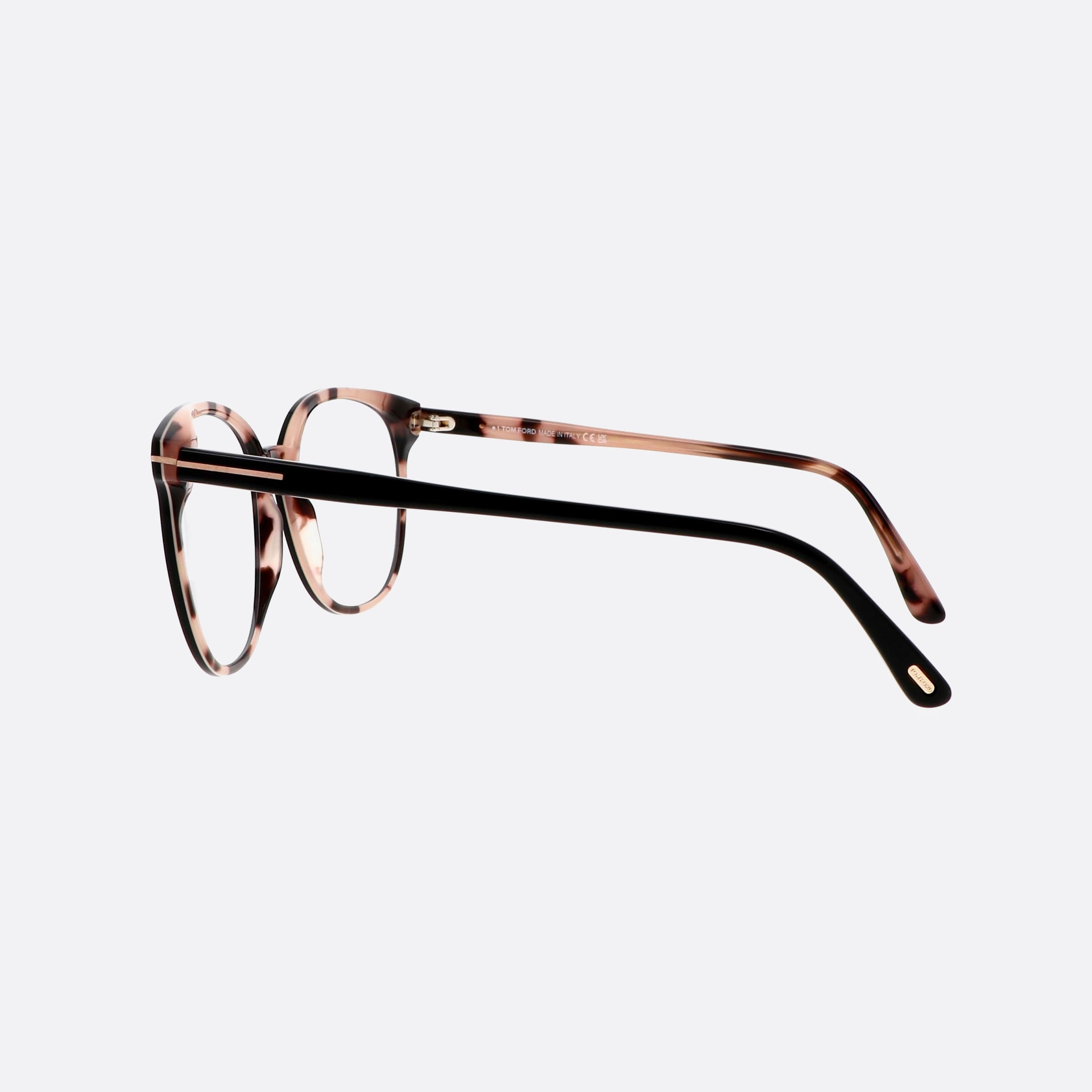 Tom 54mm Ford Ft5671 Black Oval Women Eyeglasses - Detail View