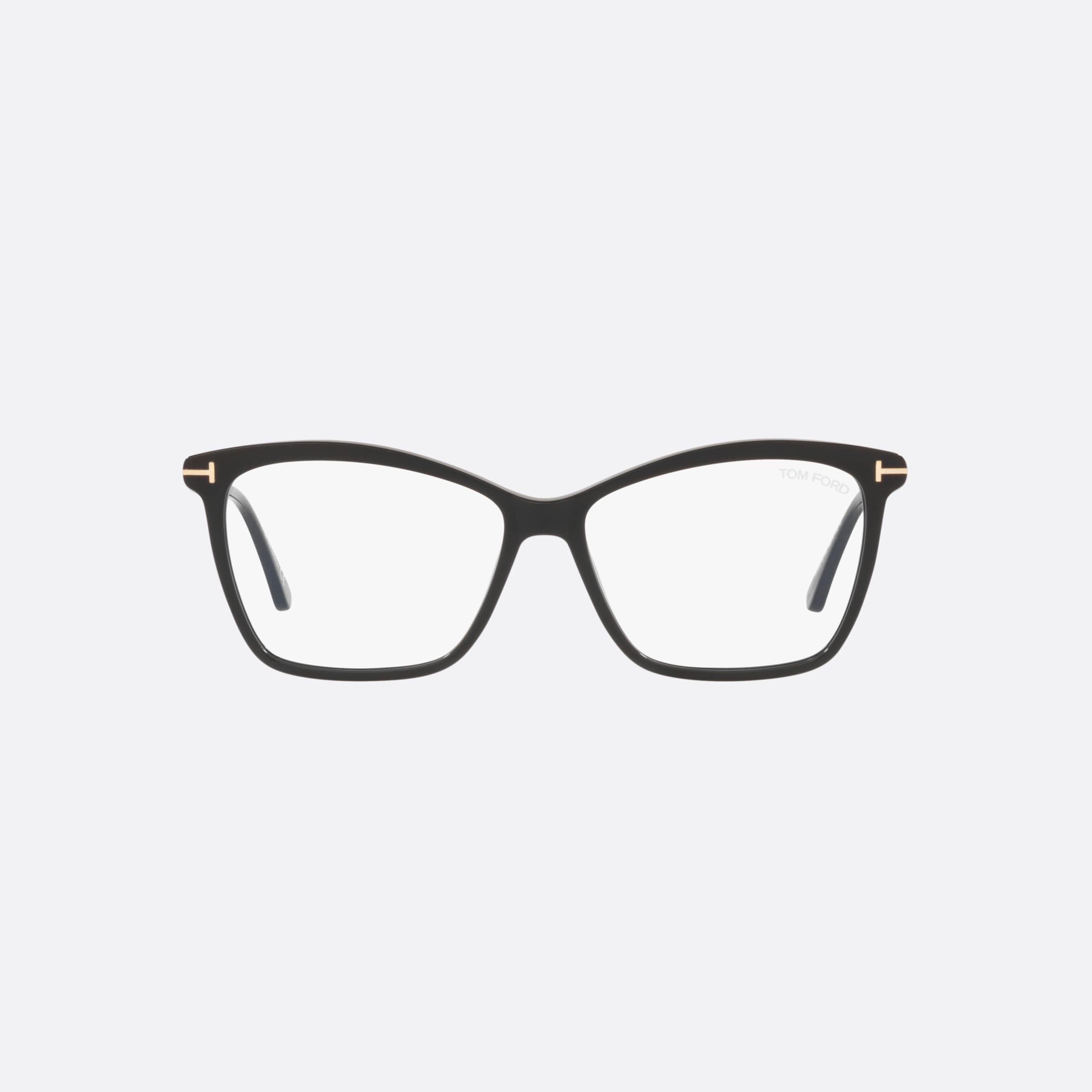 Tom 56mm Ford Ft5687 Black Square Women Eyeglasses - Lifestyle Shot