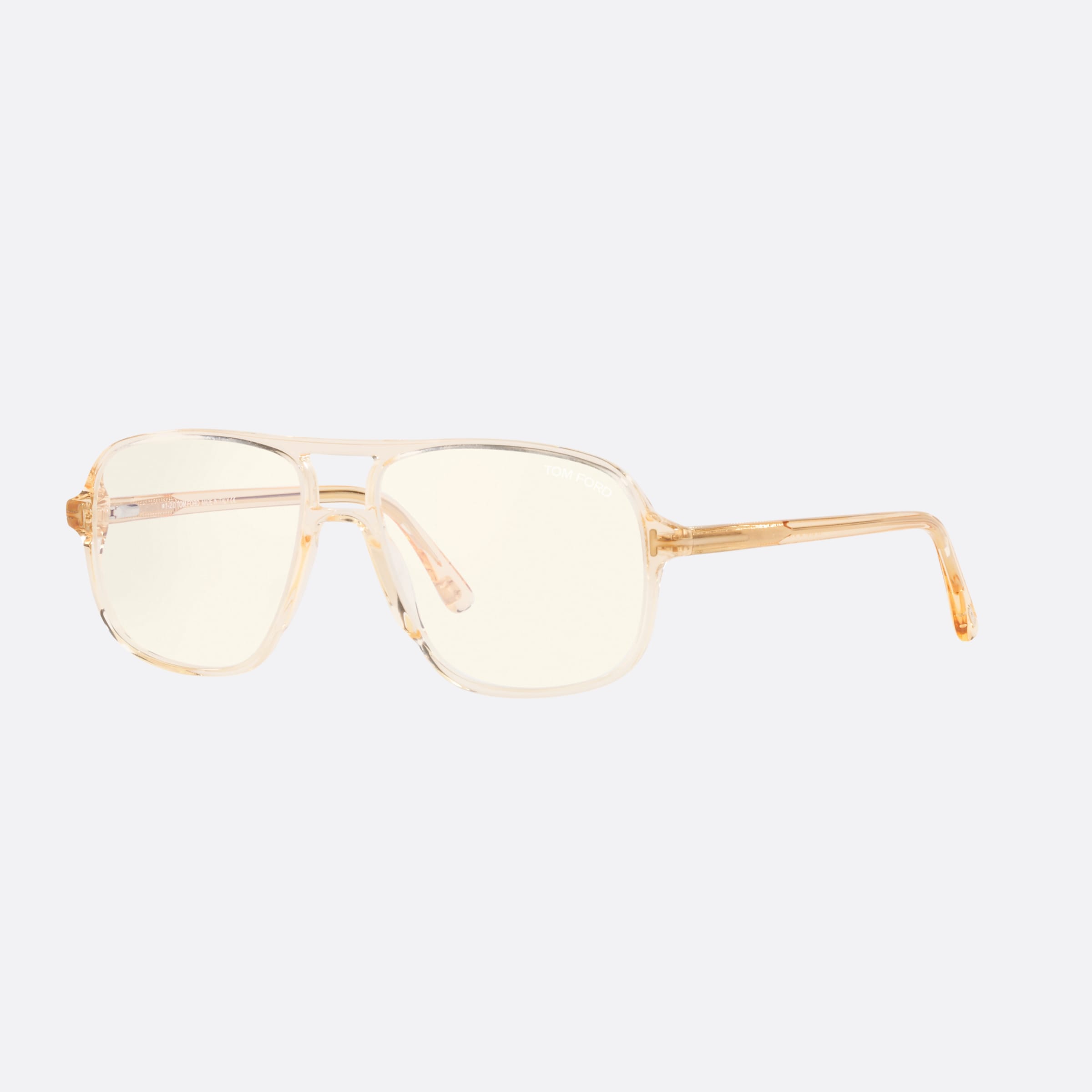 Tom 56mm Ford Ft5737 Brown Square Men Eyeglasses - Main View