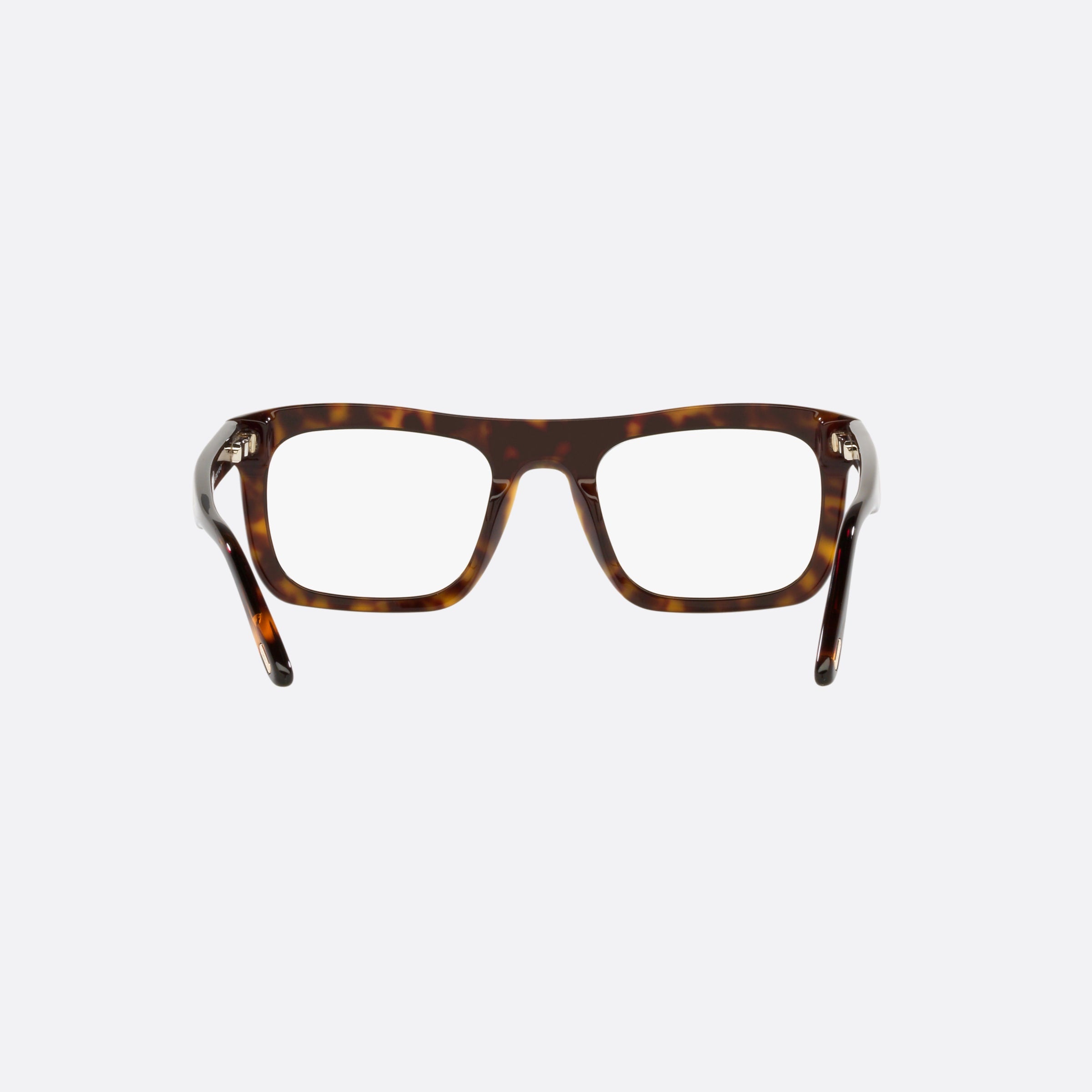 Tom 52mm Ford Ft5757 Tortoise Rectangular Men Eyeglasses - Side View