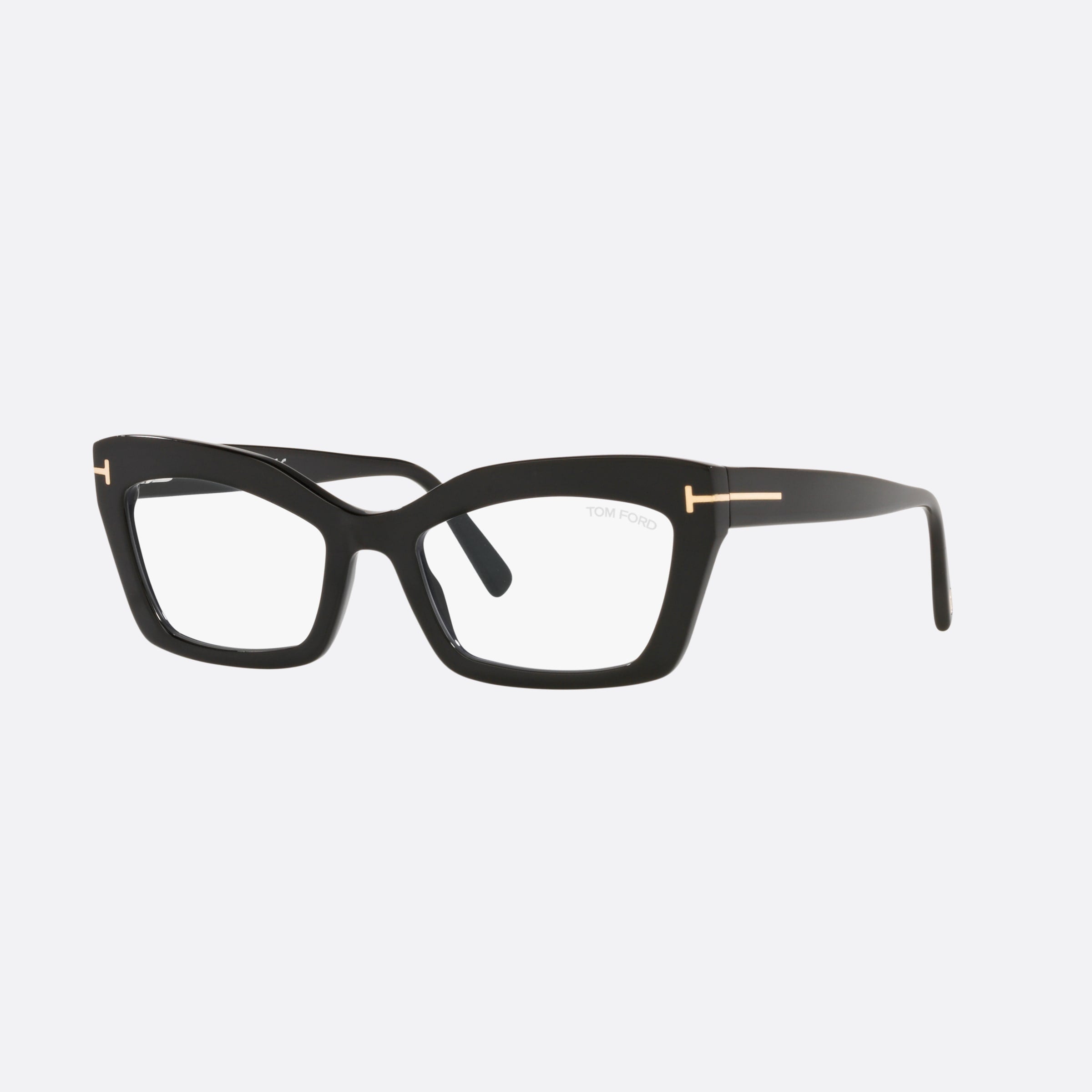 Tom 54mm Ford Ft5766 Black Cat Eye Women Eyeglasses - Main View