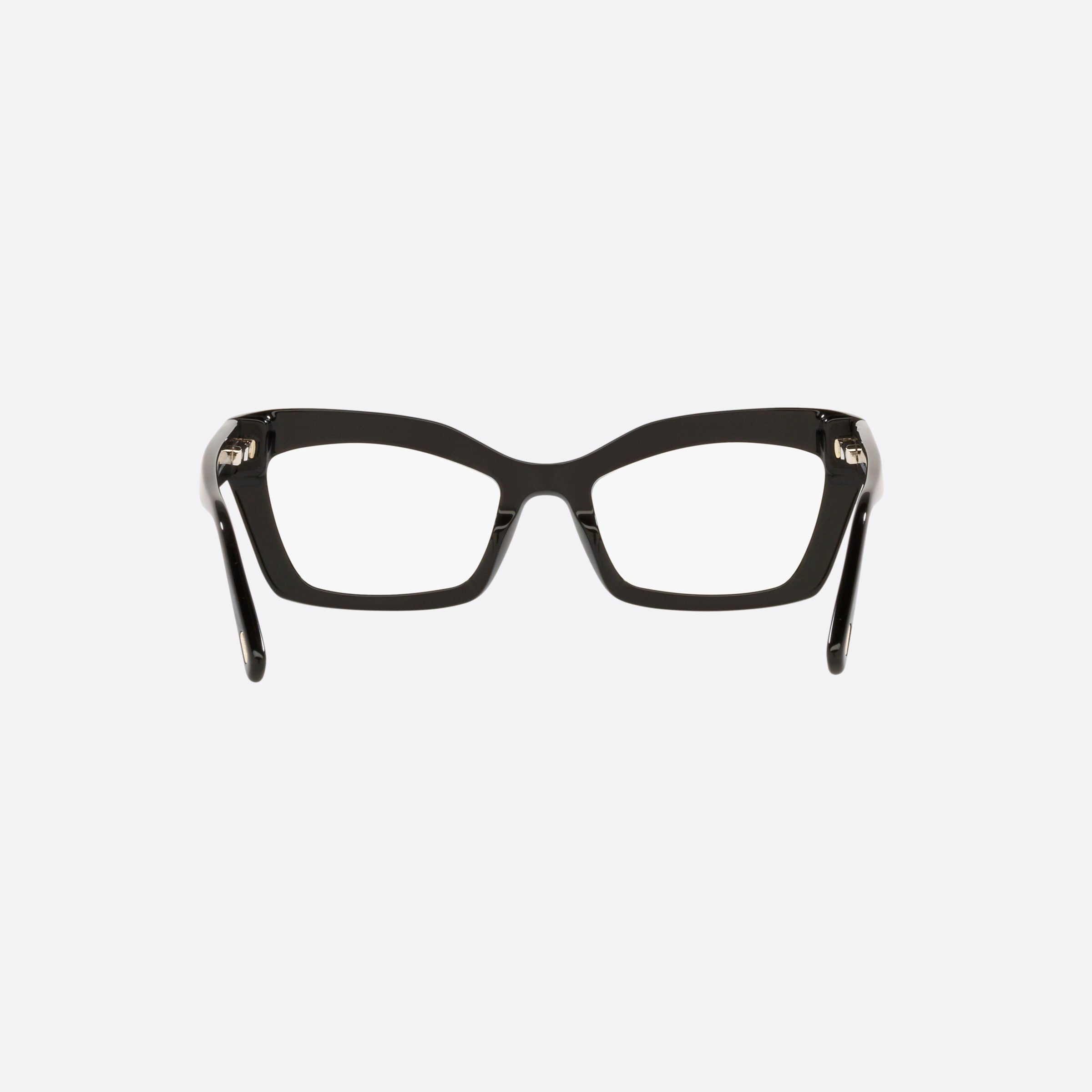 Tom 54mm Ford Ft5766 Black Cat Eye Women Eyeglasses - Side View
