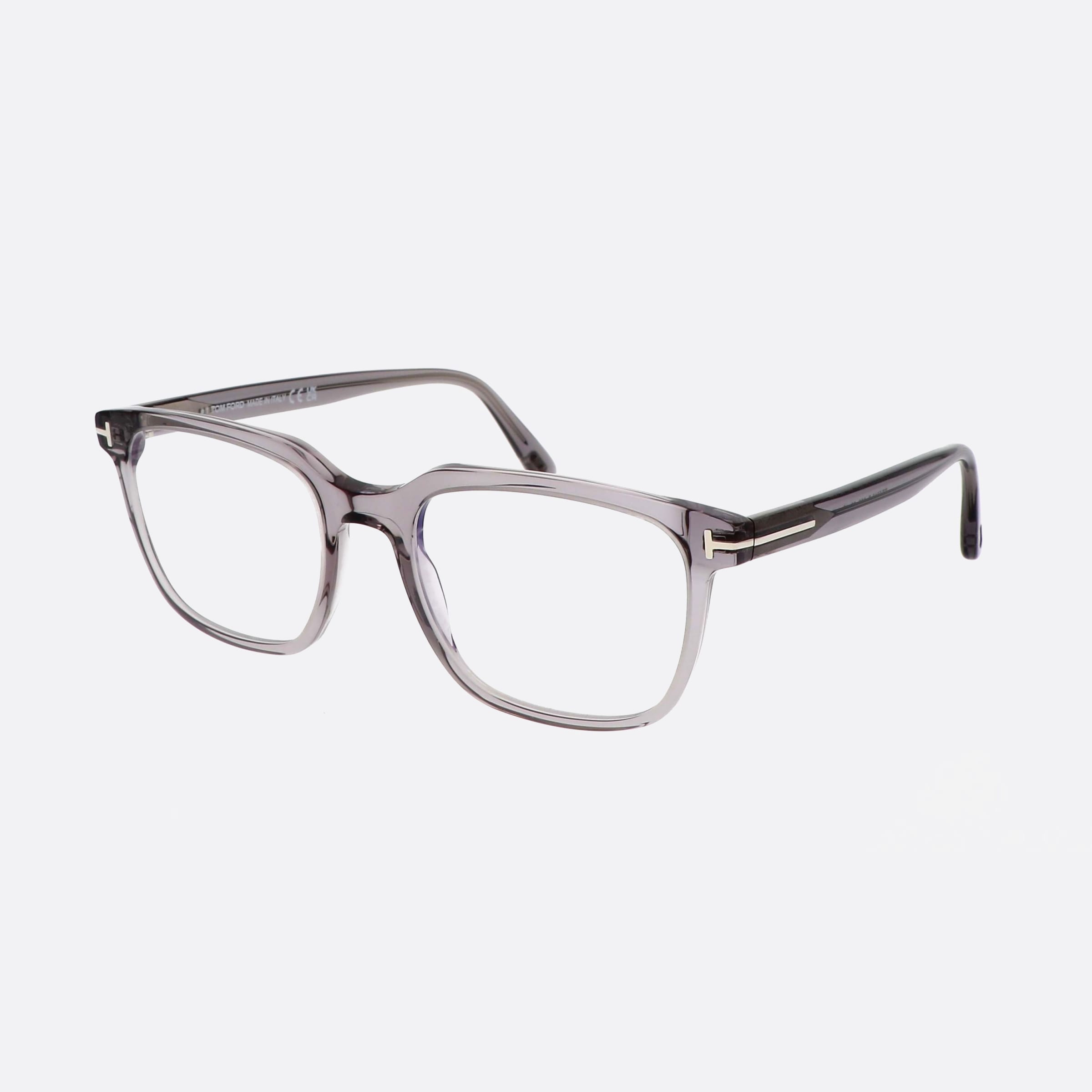 Tom 53mm Ford Ft5818 Clear Rectangle Men Eyeglasses - Main View