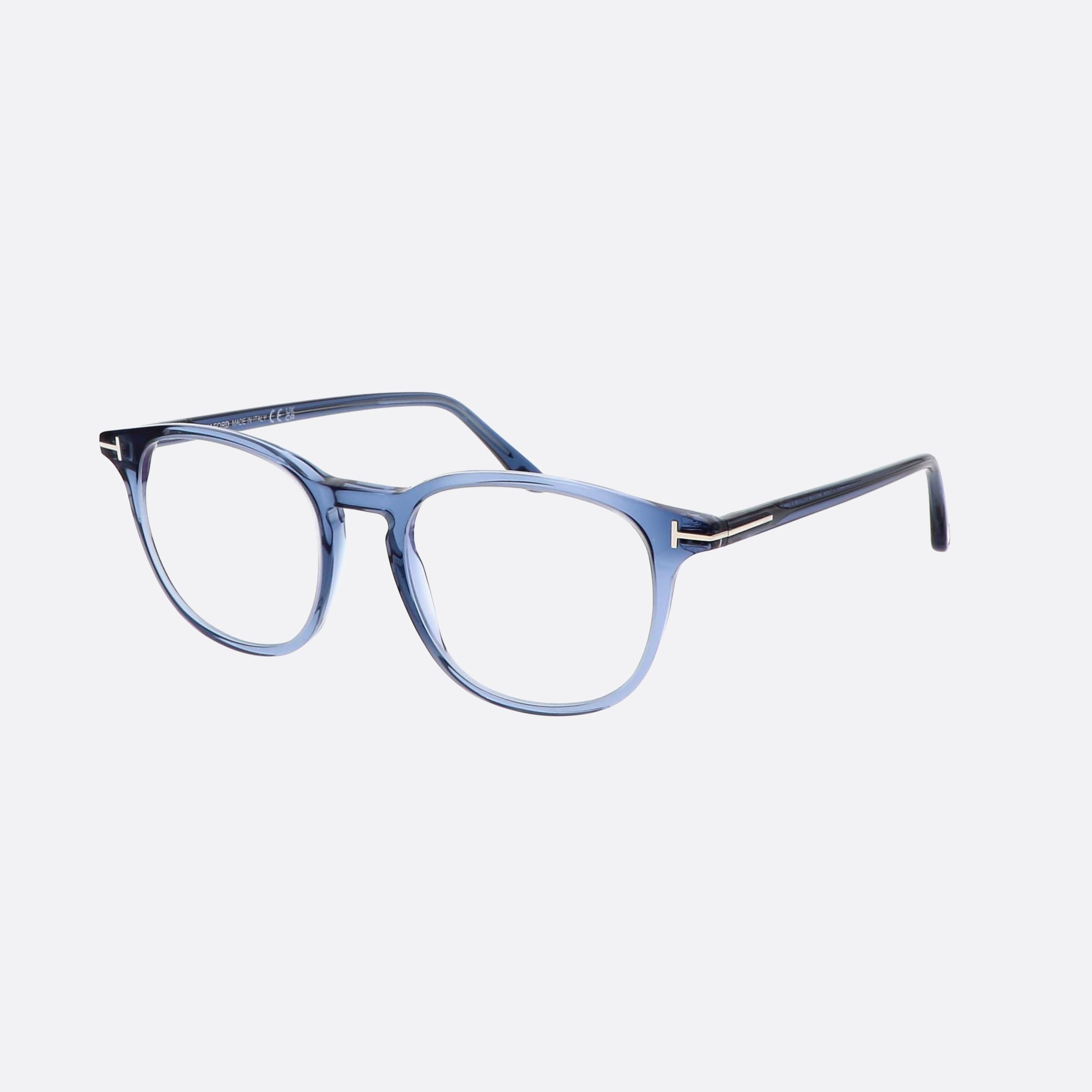 Tom 50mm Ford Ft5832 Blue Oval Unisex Eyeglasses - Main View
