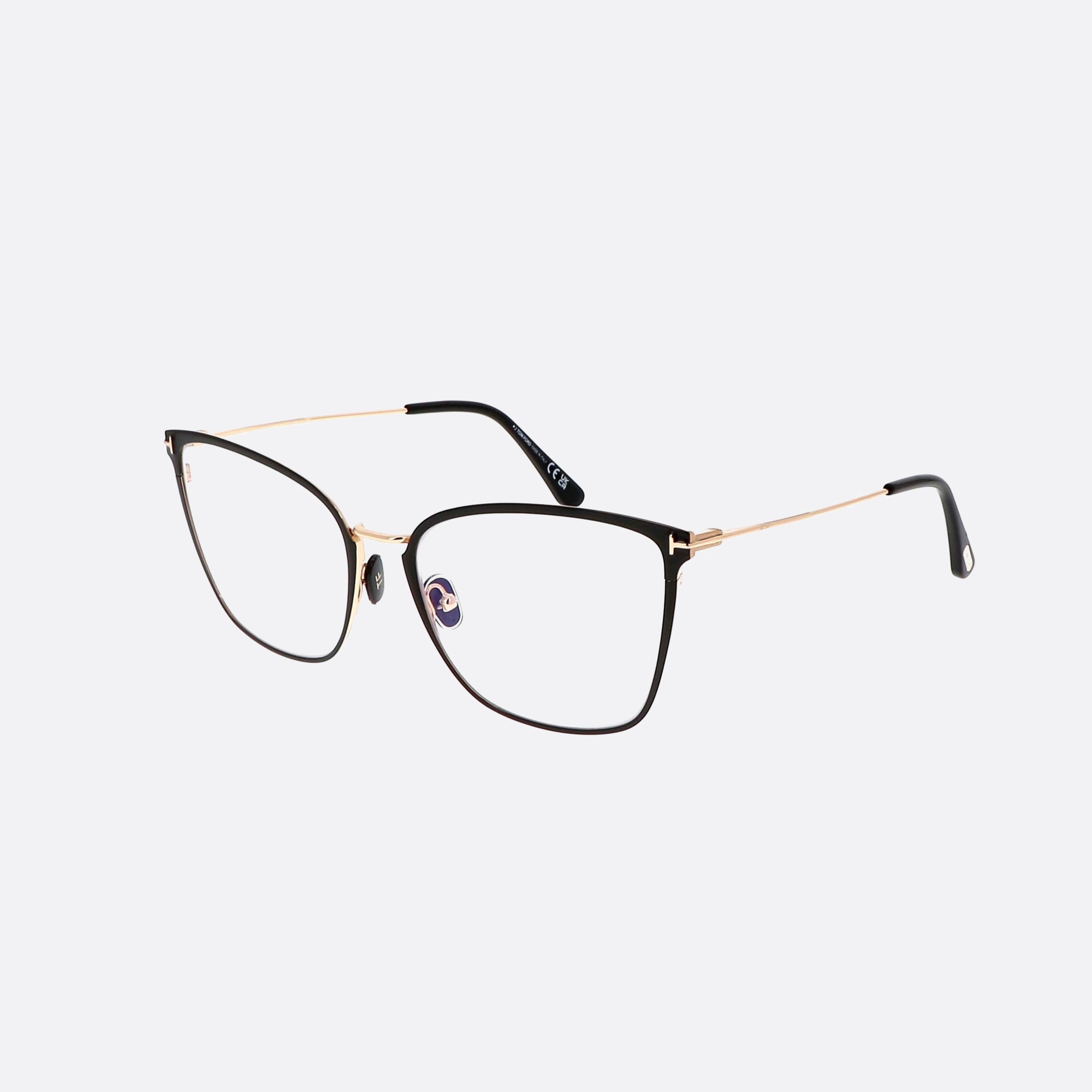 Tom 56mm Ford Ft5839 Black Butterfly Women Eyeglasses - Main View