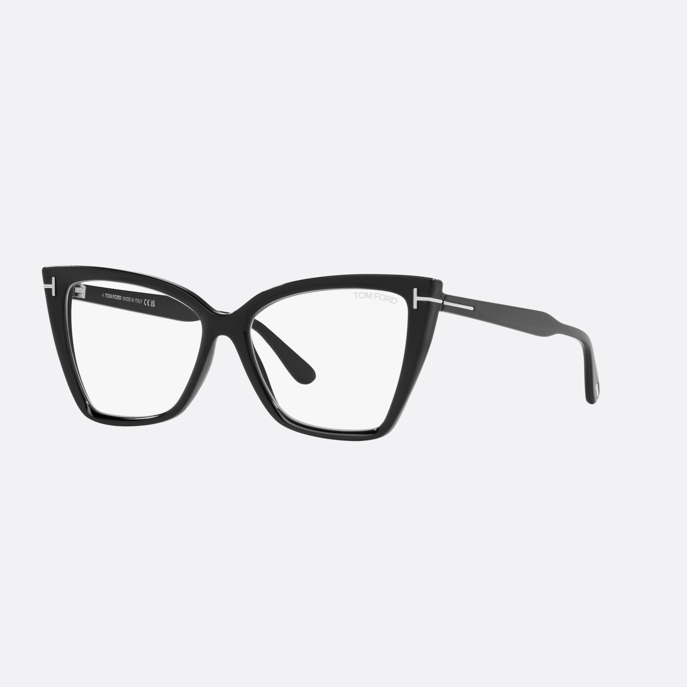 Tom 55mm Ford Ft5844 Beige Cat Eye Women Eyeglasses - Main View