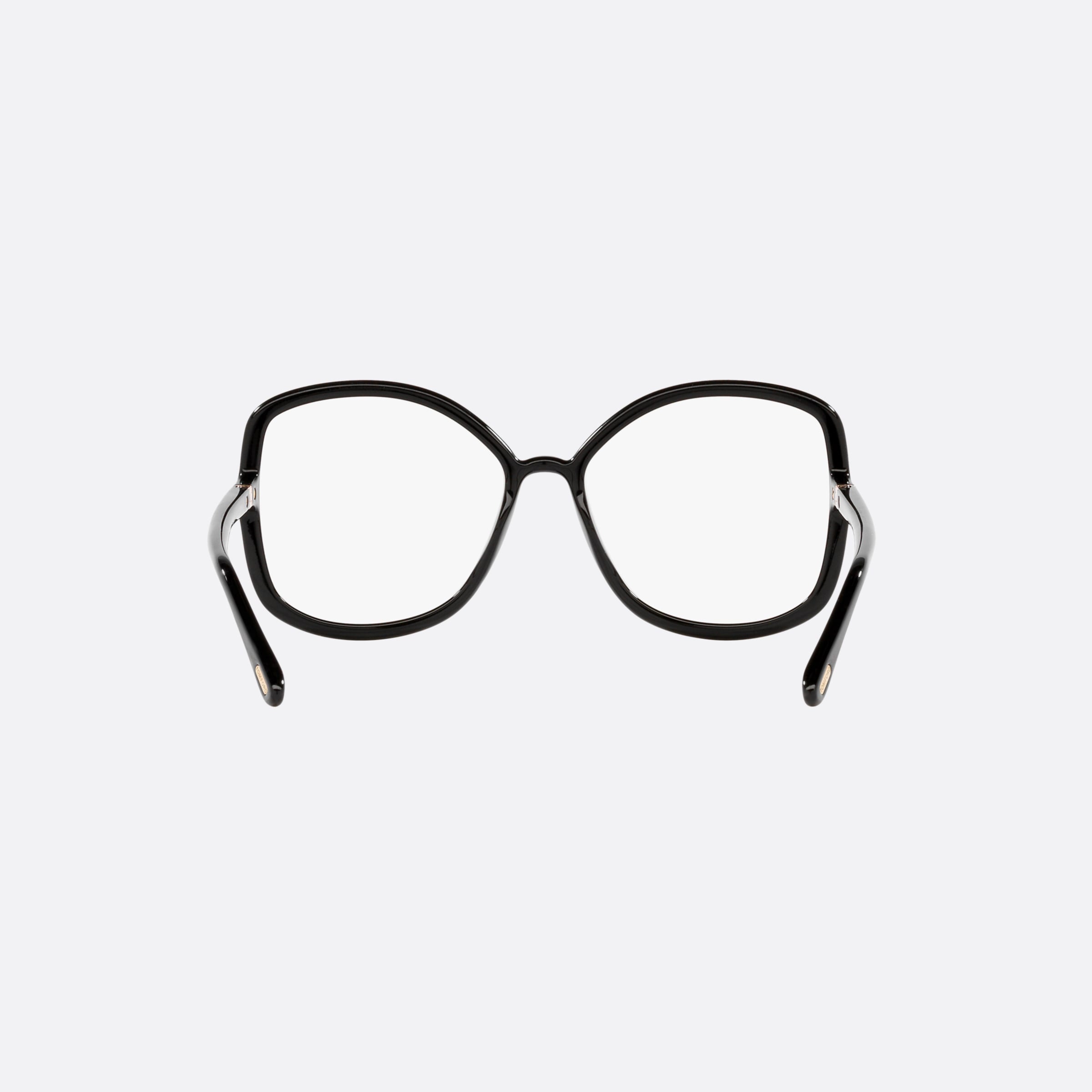 Tom 56mm Ford Ft5845 Black Butterfly Women Eyeglasses - Side View