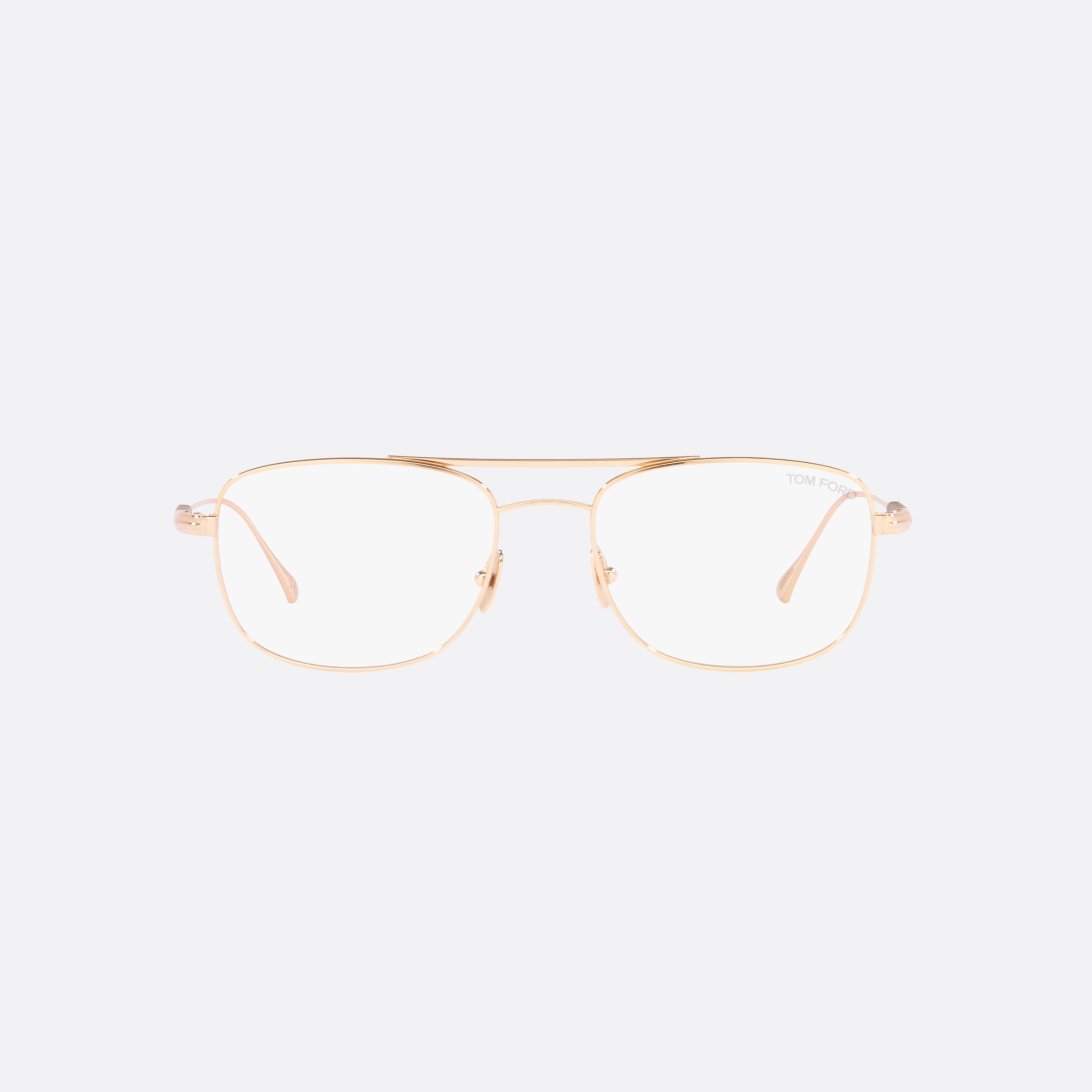 Tom 54mm Ford Ft5848 Gold Square Men Eyeglasses - Lifestyle Shot