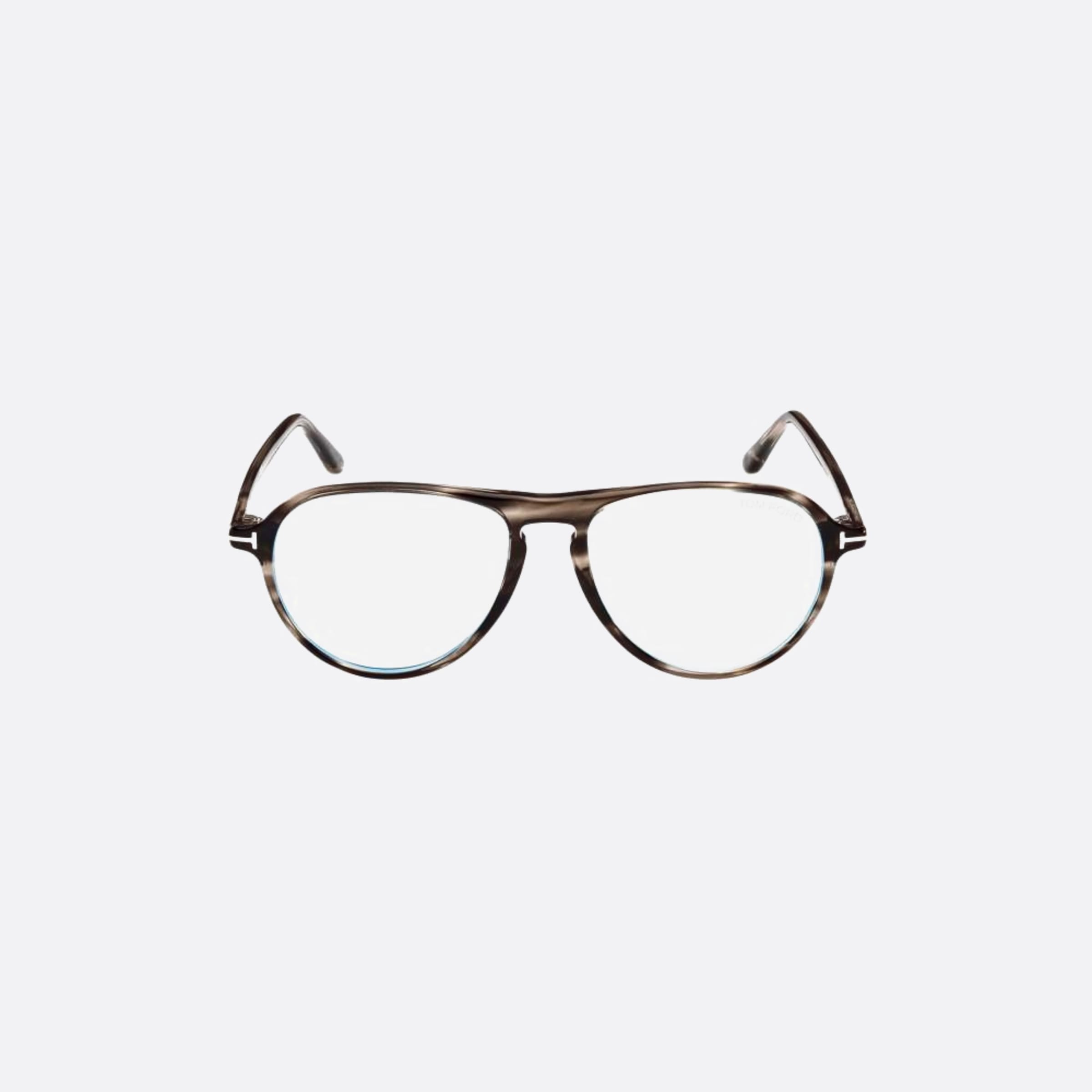 Tom 54mm Ford Ft5869 Blue Block Grey Pilot Men Eyeglasses - Main View