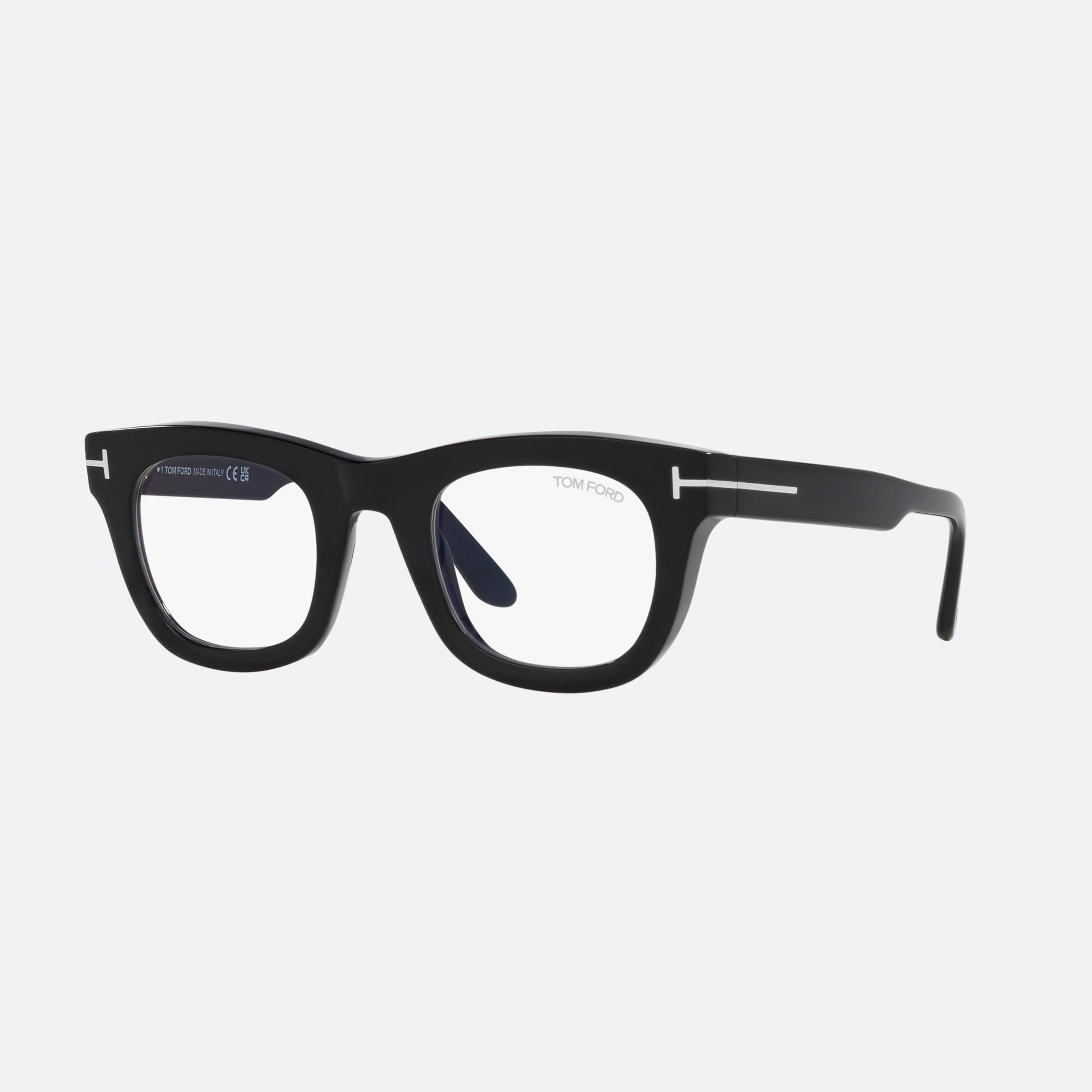 Tom 48mm Ford Ft5872 Black Square Men Eyeglasses - Main View