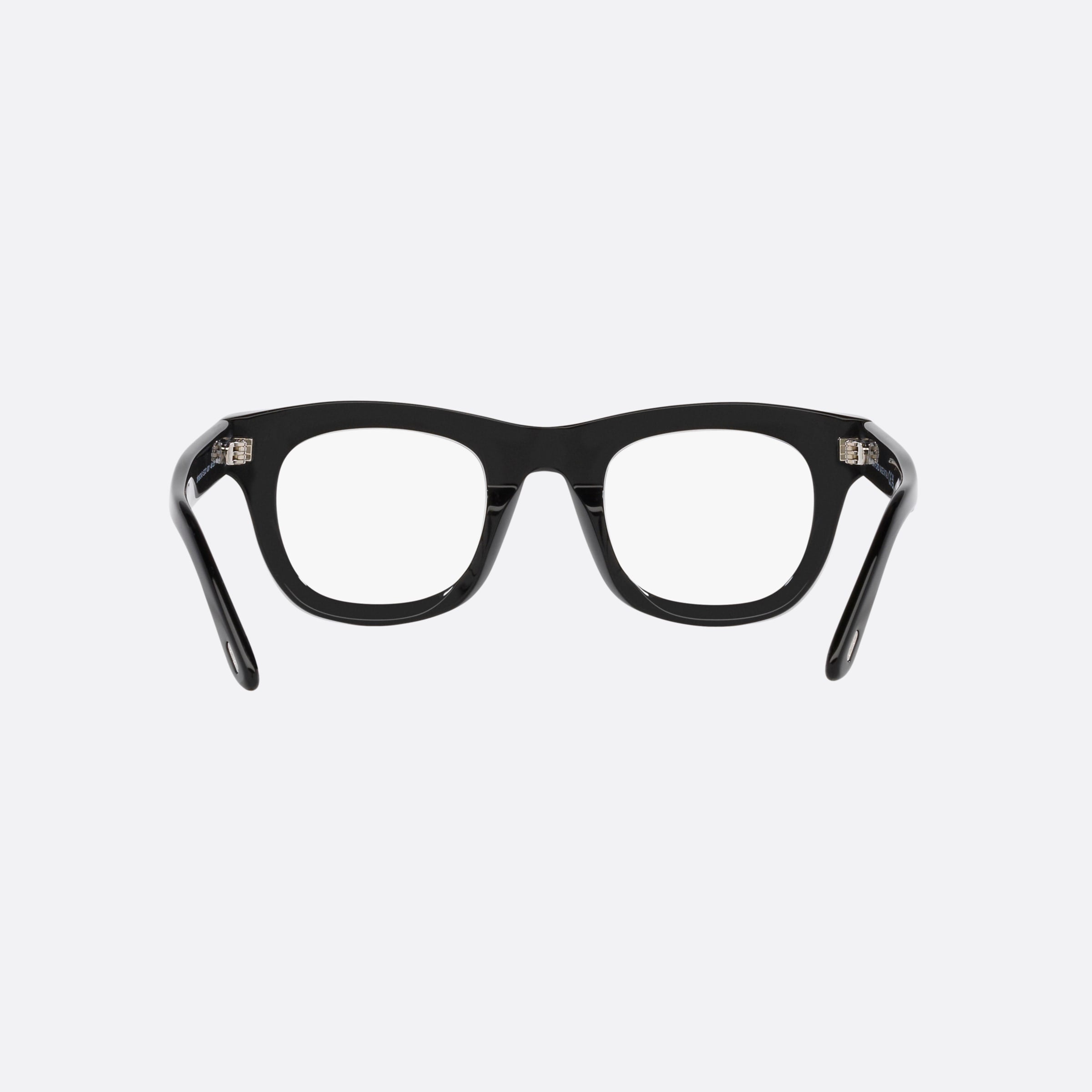 Tom 48mm Ford Ft5872 Black Square Men Eyeglasses - Side View