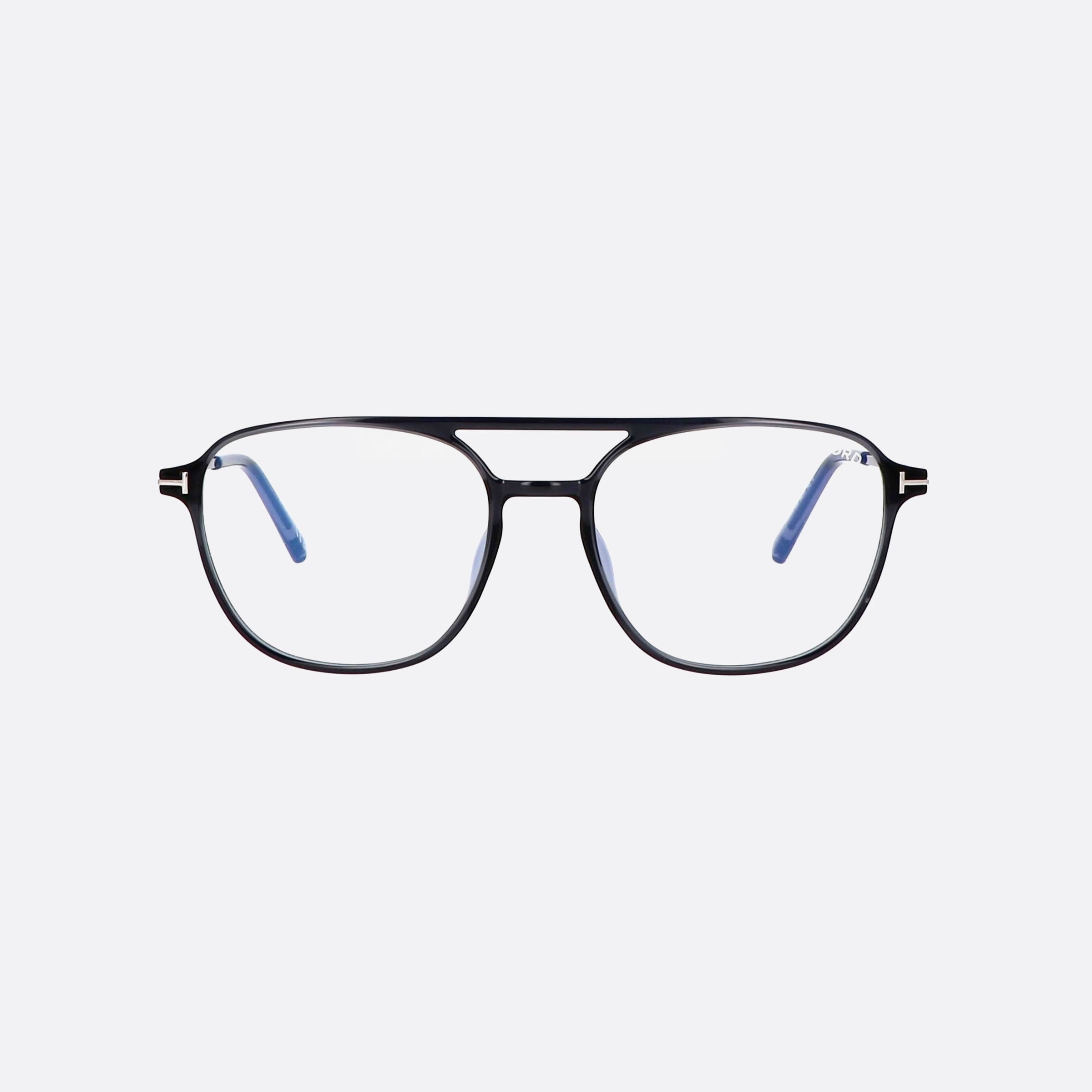 Tom 54mm Ford Ft5874 Grey Pilot Men Eyeglasses - Side View