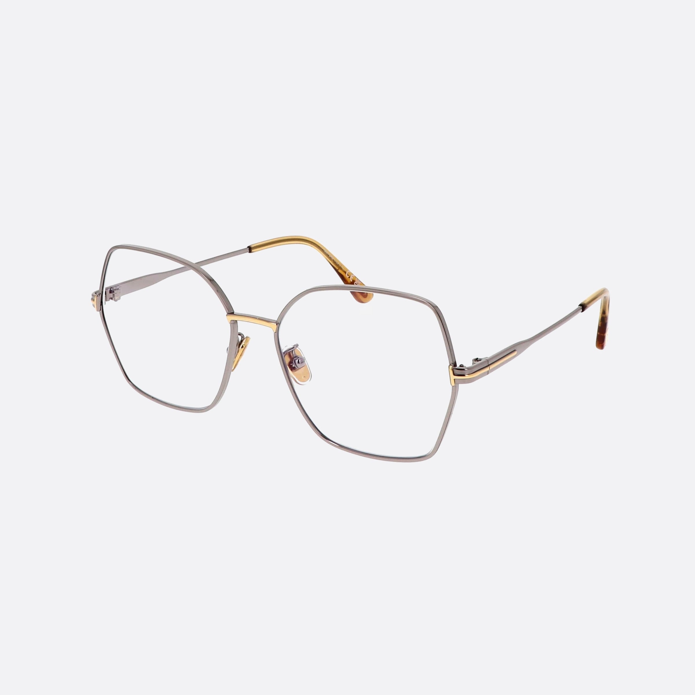 Tom 56mm Ford Ft5876 Silver Butterfly Women Eyeglasses - Main View