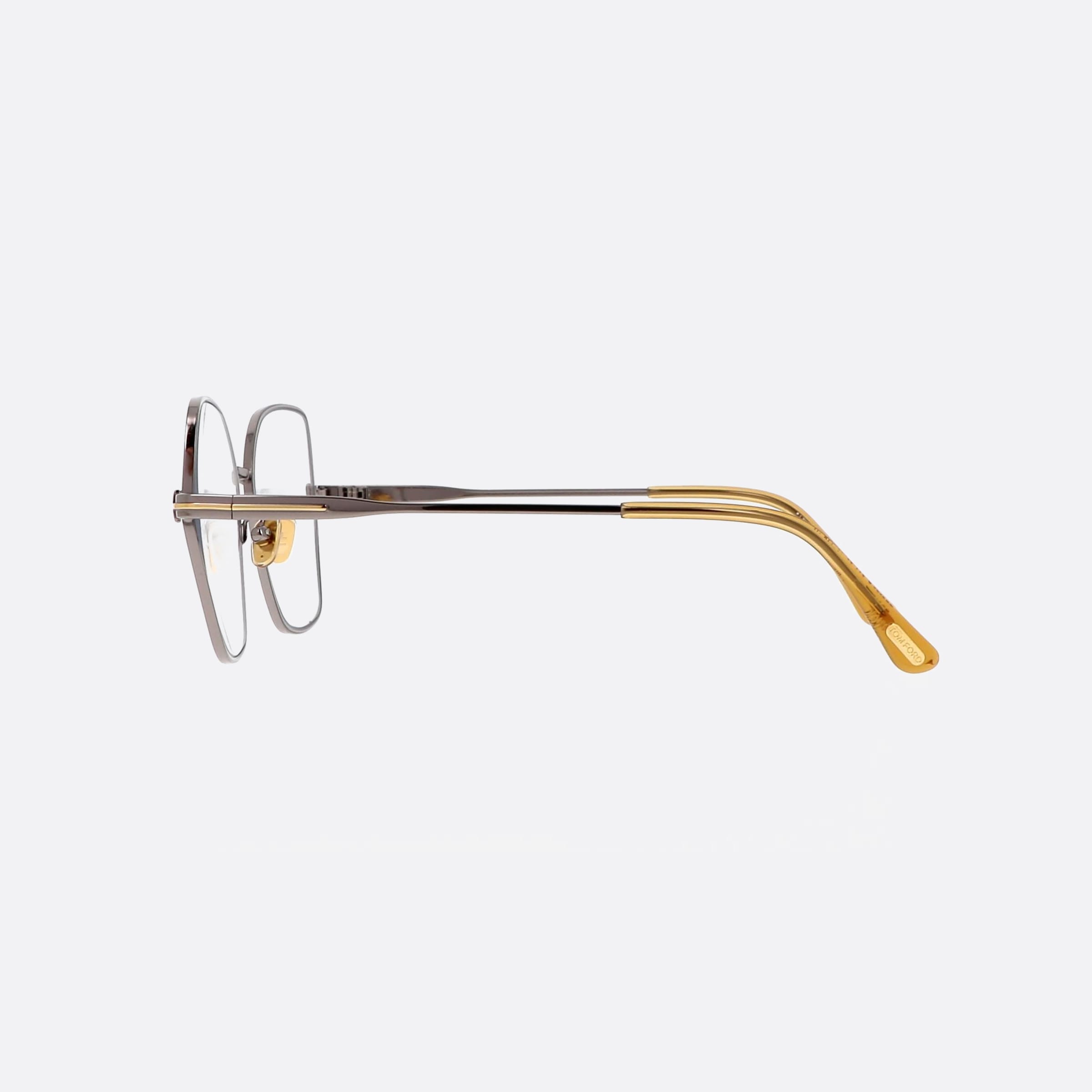 Tom 56mm Ford Ft5876 Silver Butterfly Women Eyeglasses - Detail View