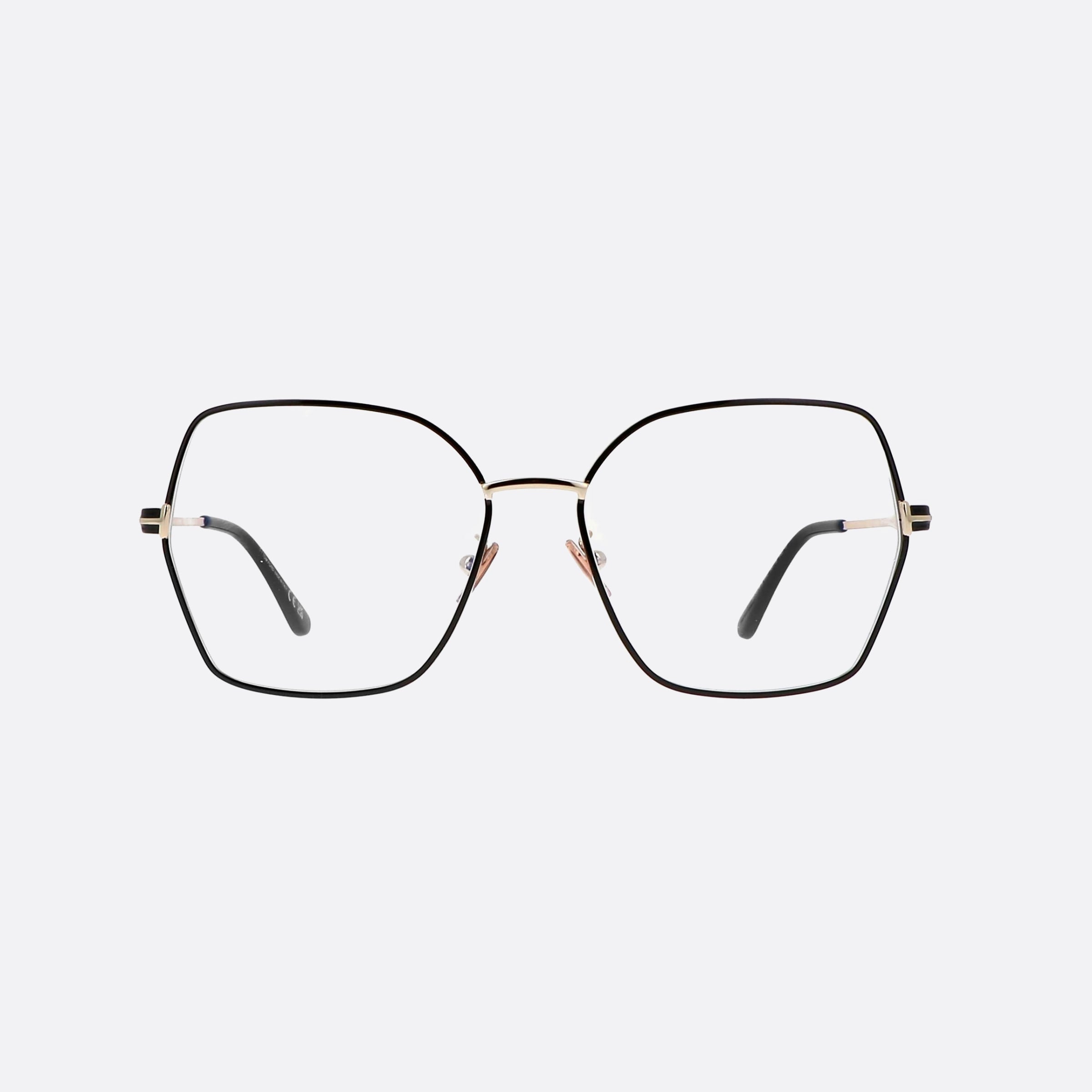 Tom 56mm Ford Ft5876 Black Butterfly Women Eyeglasses - Side View
