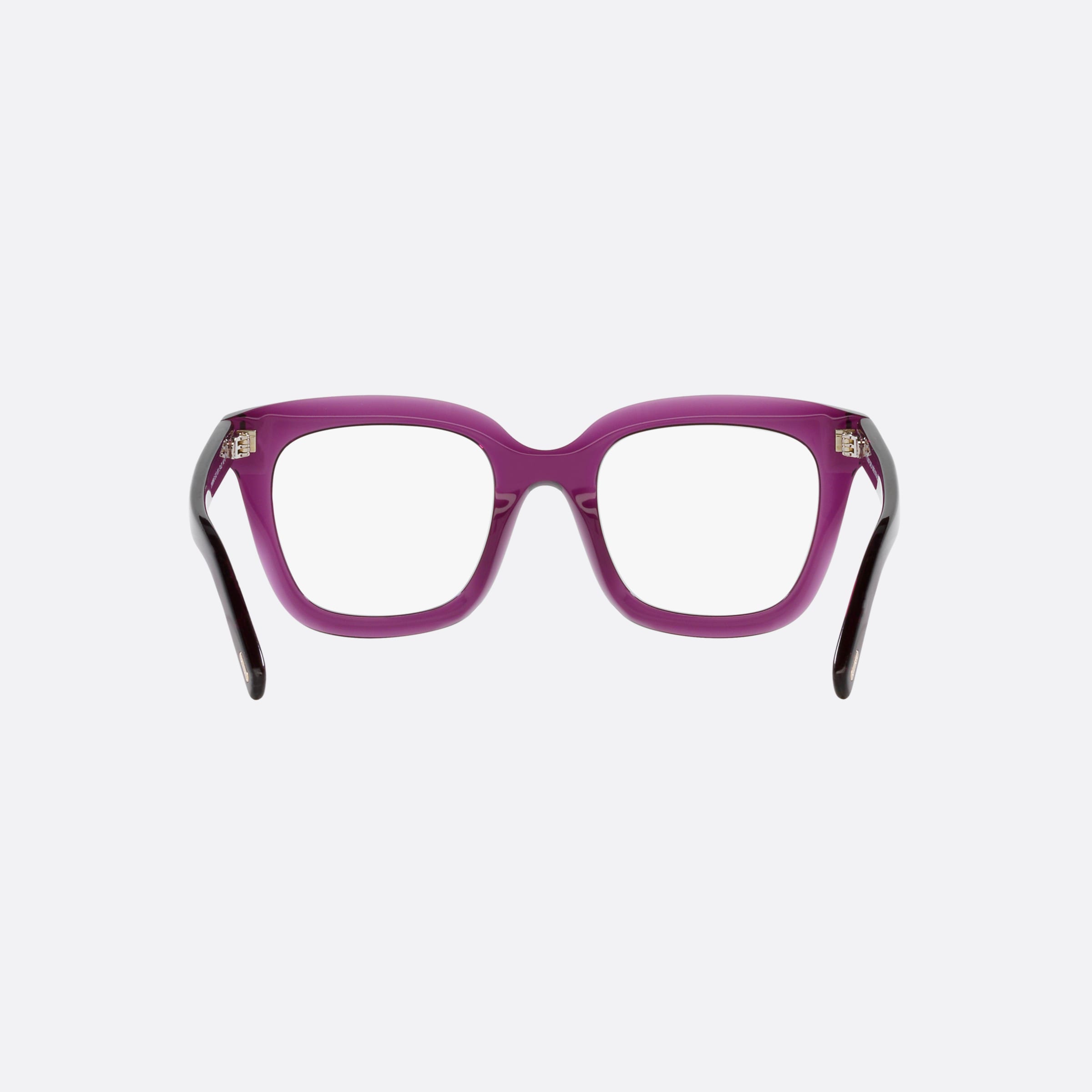 Tom 51mm Ford Ft5880 Purple Square Women Eyeglasses - Side View