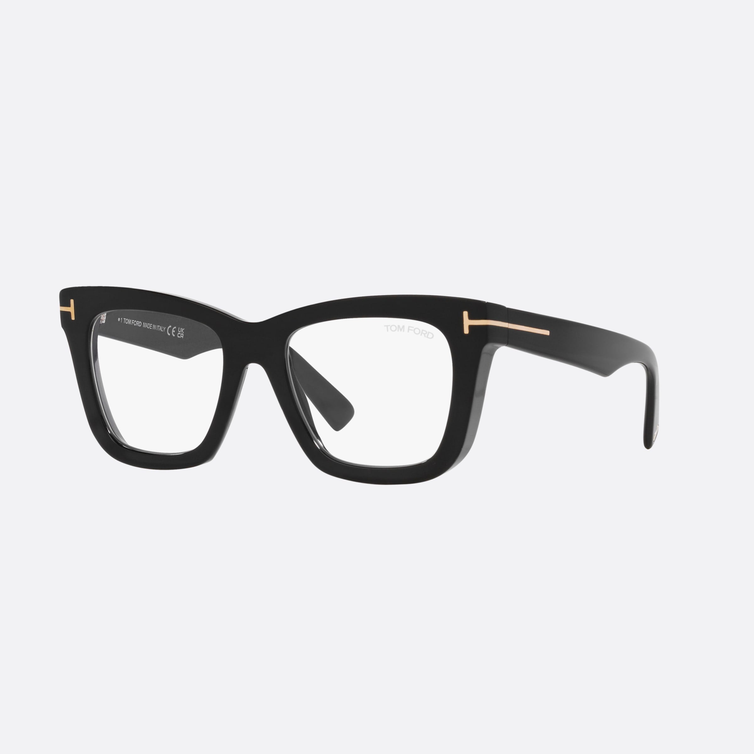 Tom 52mm Ford Ft5881 Black Square Women Eyeglasses - Main View