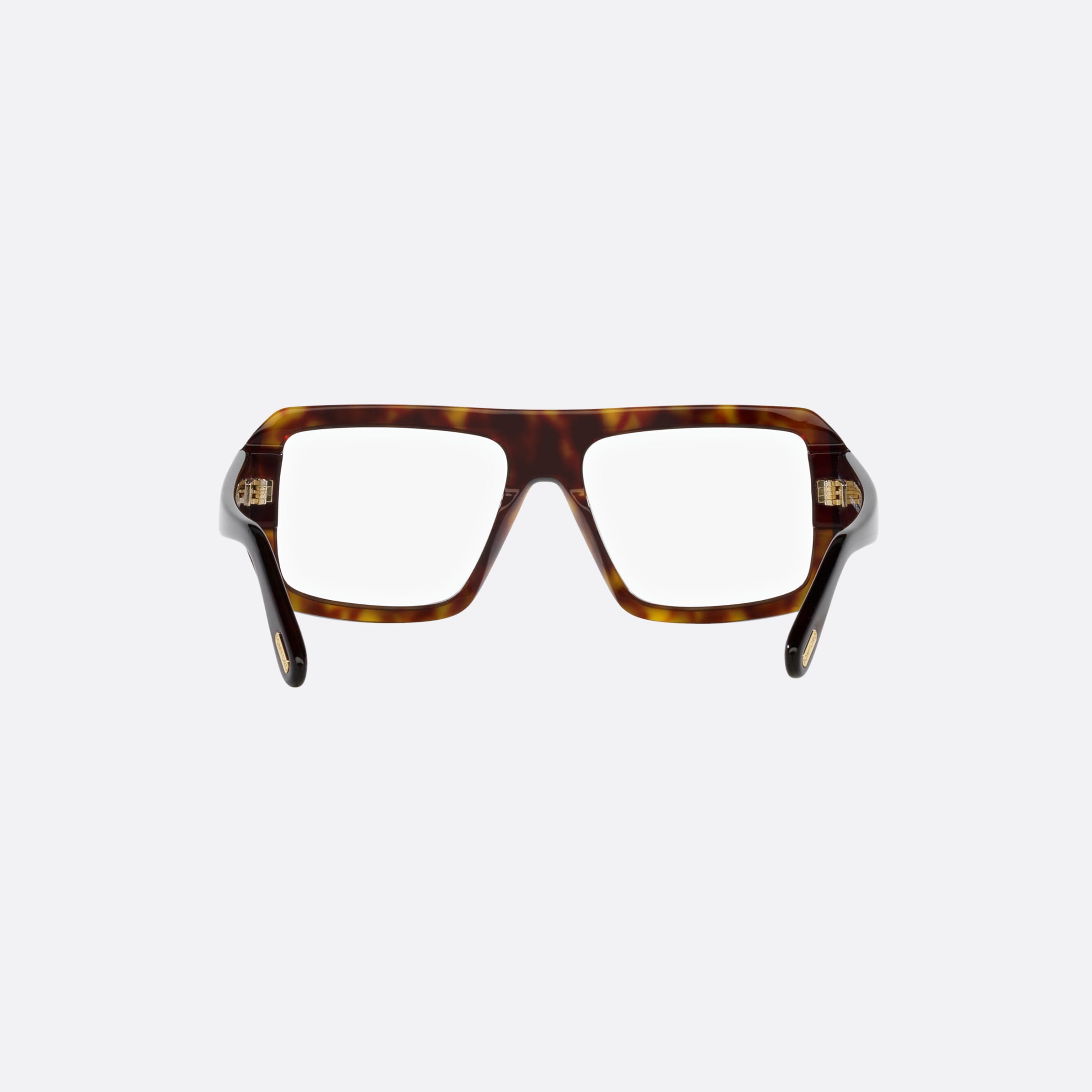 Tom 54mm Ford Ft5903 Havana Square Men Eyeglasses - Side View