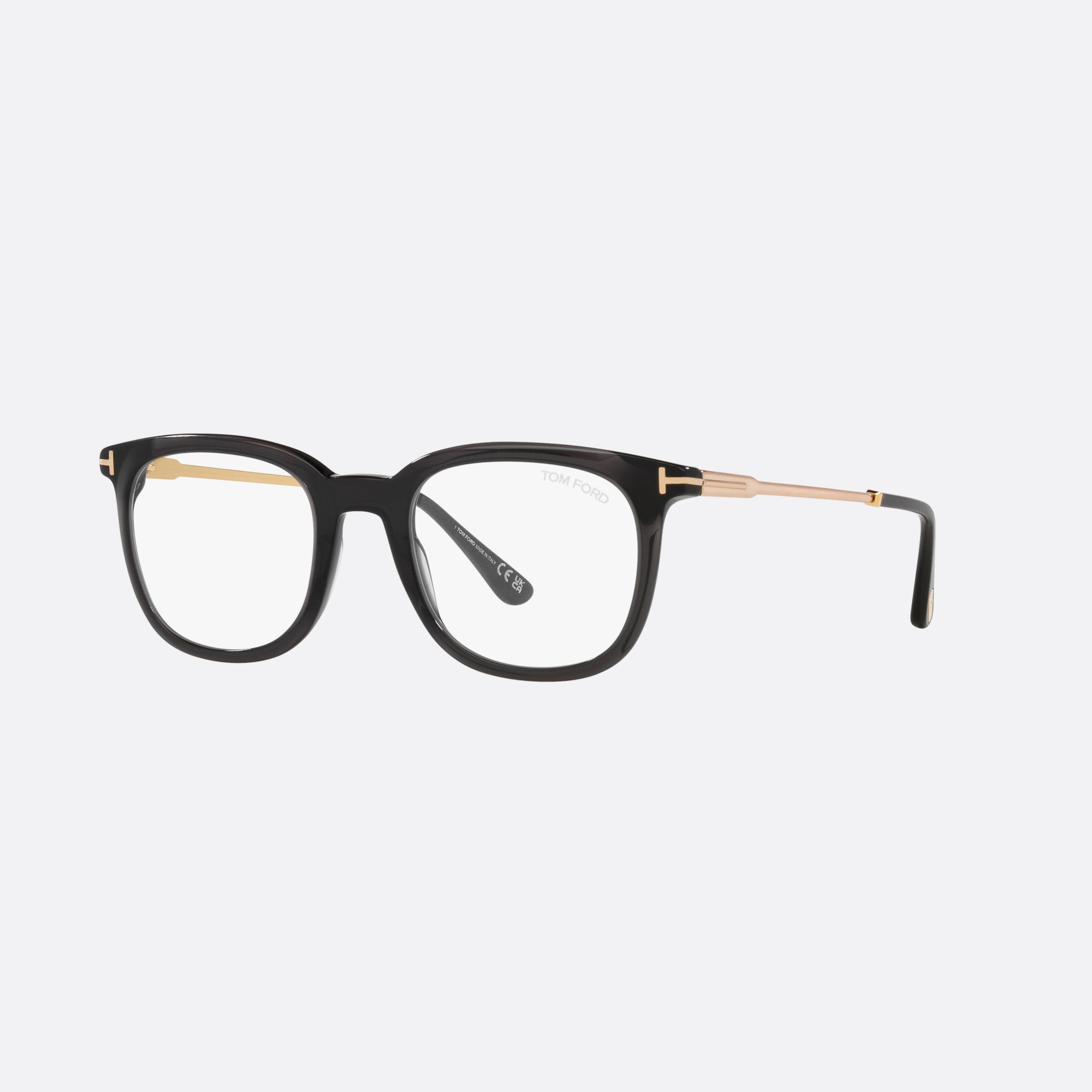 Tom 50mm Ford Ft5904 Black Square Men Eyeglasses - Main View