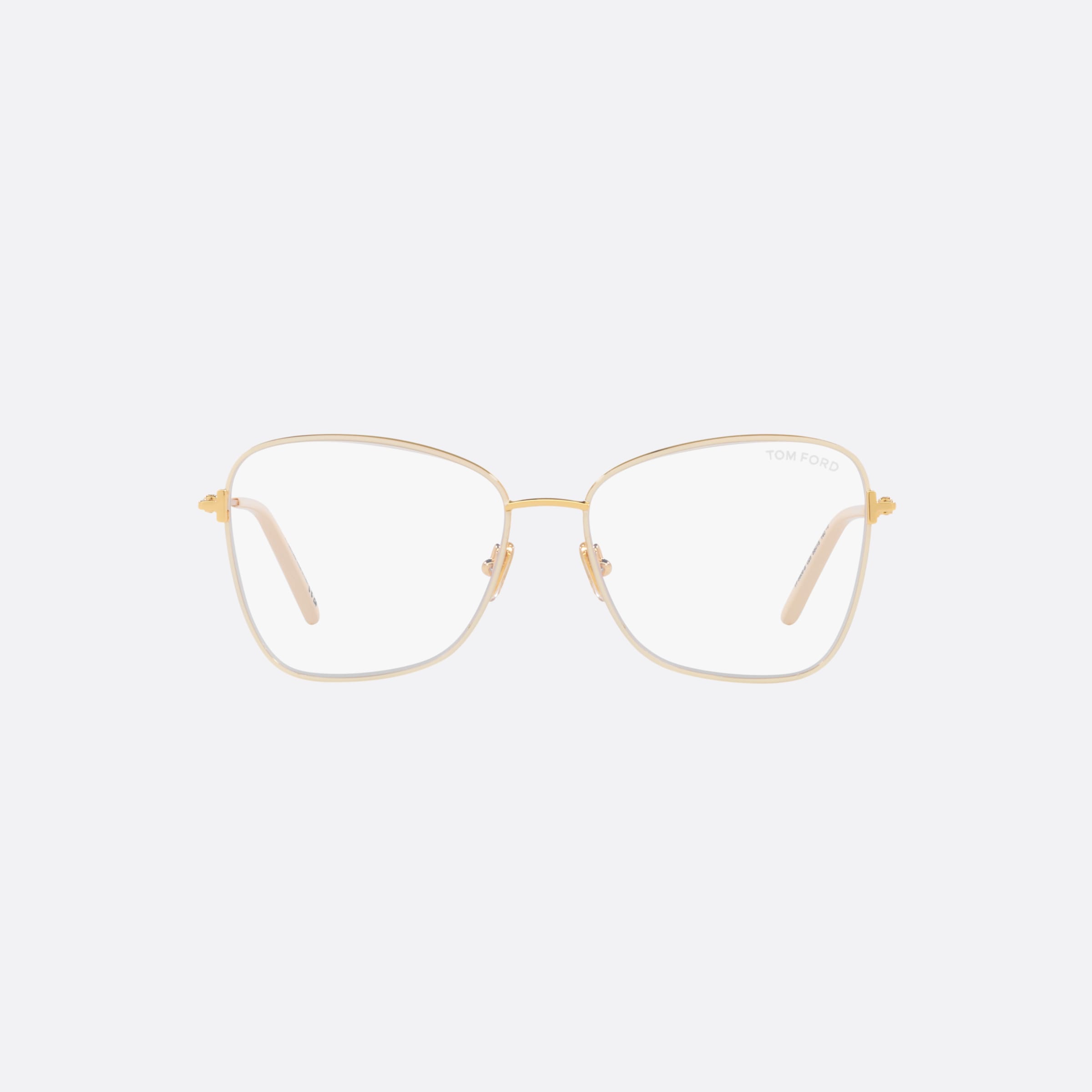 Tom 55mm Ford Ft5906 Beige Butterfly Women Eyeglasses - Lifestyle Shot