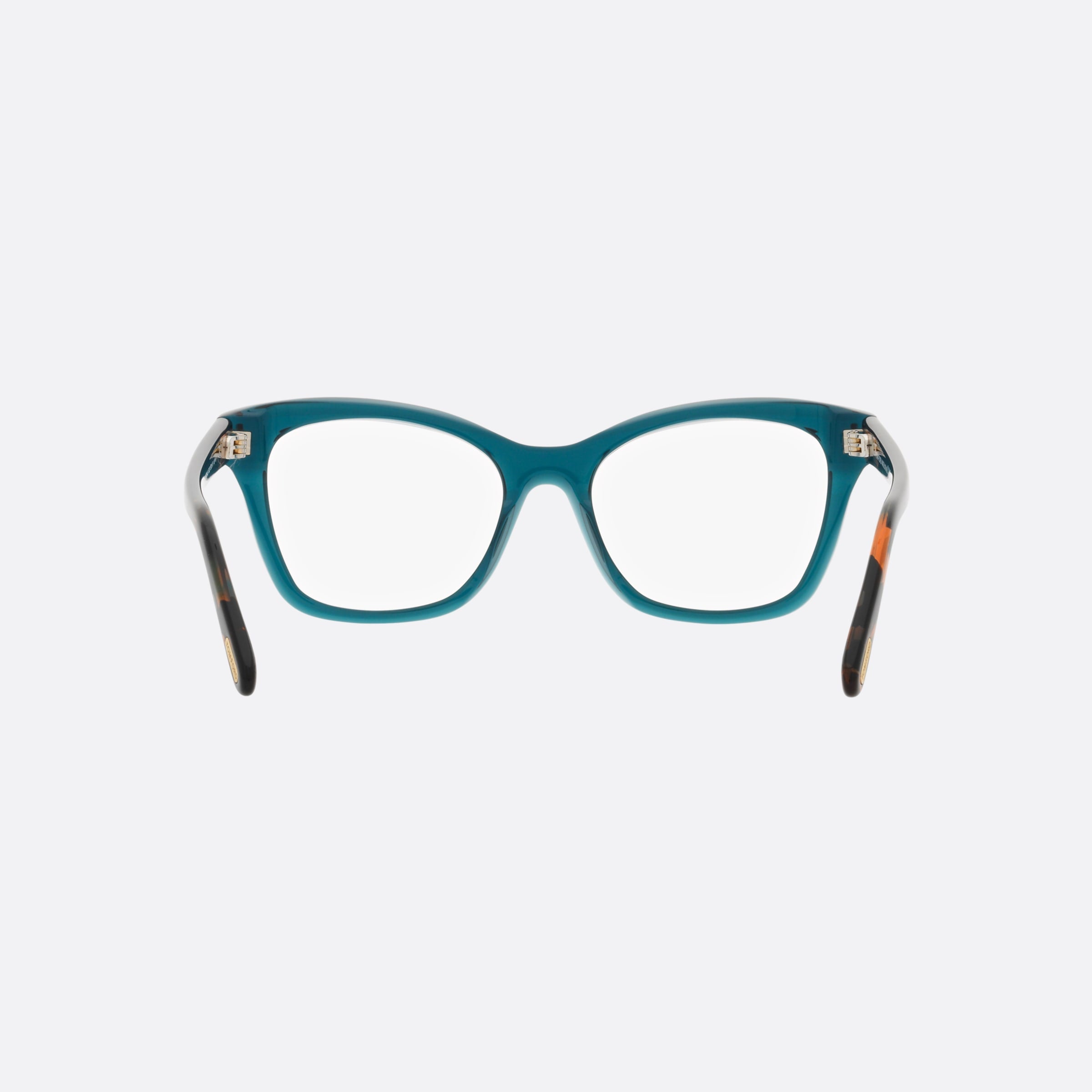 Tom 53mm Ford Ft5909 Blue Cat Eye Women Eyeglasses - Side View