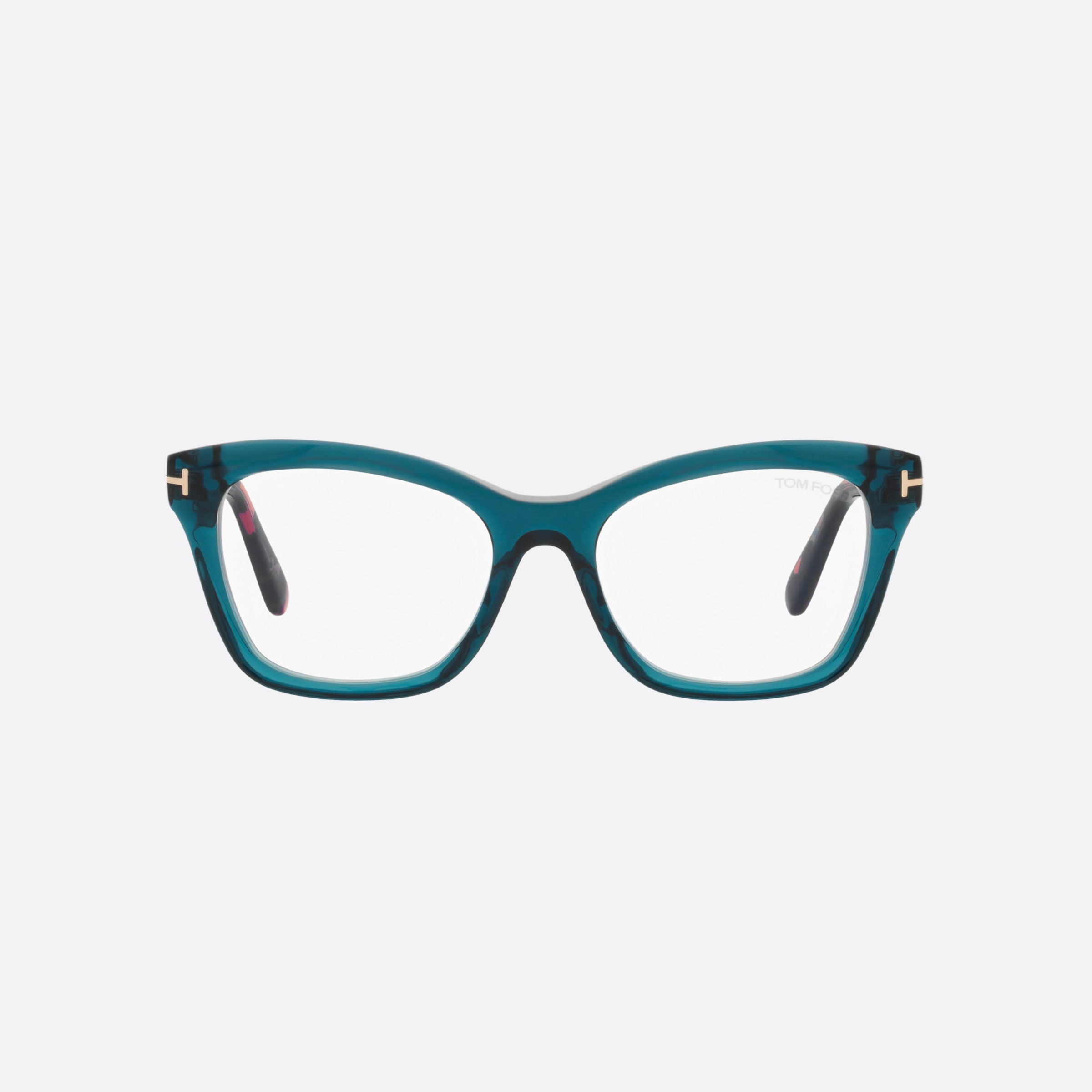 Tom 53mm Ford Ft5909 Blue Cat Eye Women Eyeglasses - Lifestyle Shot