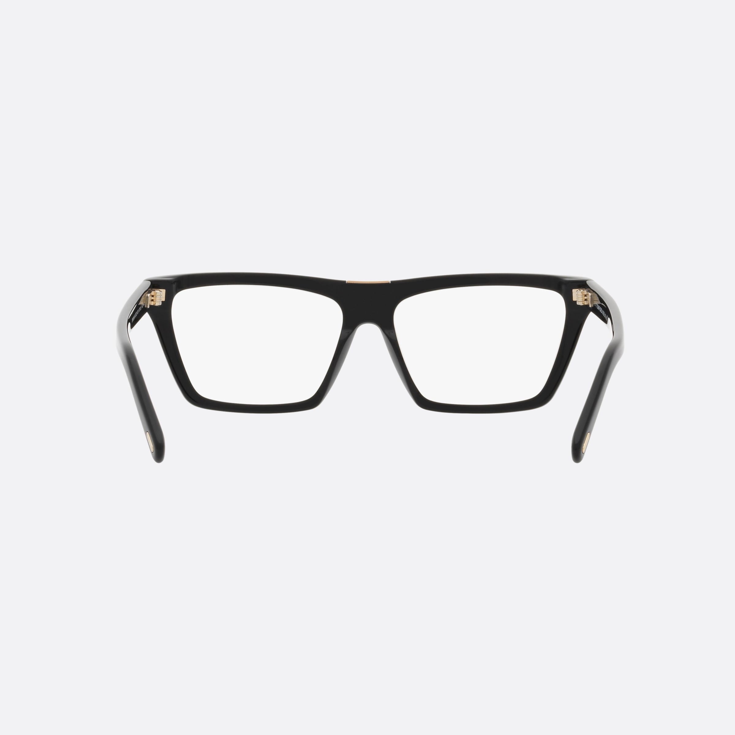 Tom 57mm Ford Ft5912 Black Square Women Eyeglasses - Side View