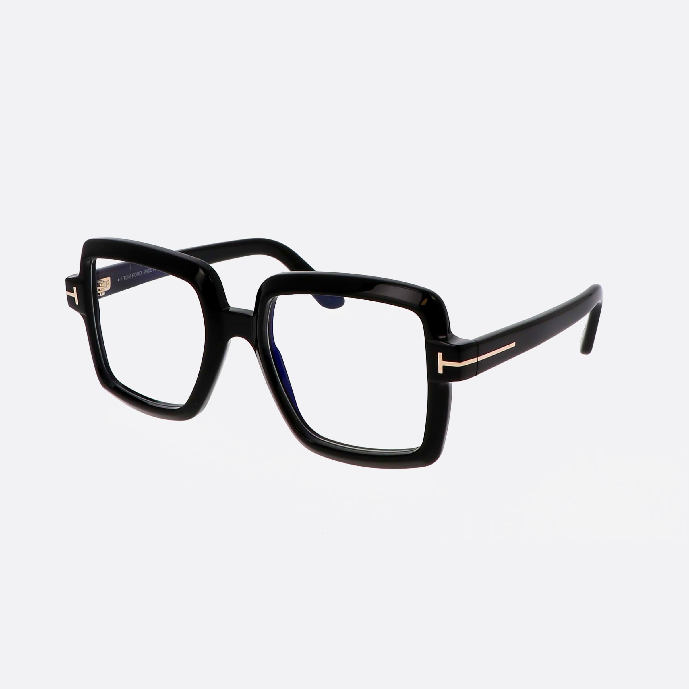 Tom 53mm Ford Ft5913 Black Square Women Eyeglasses - Main View