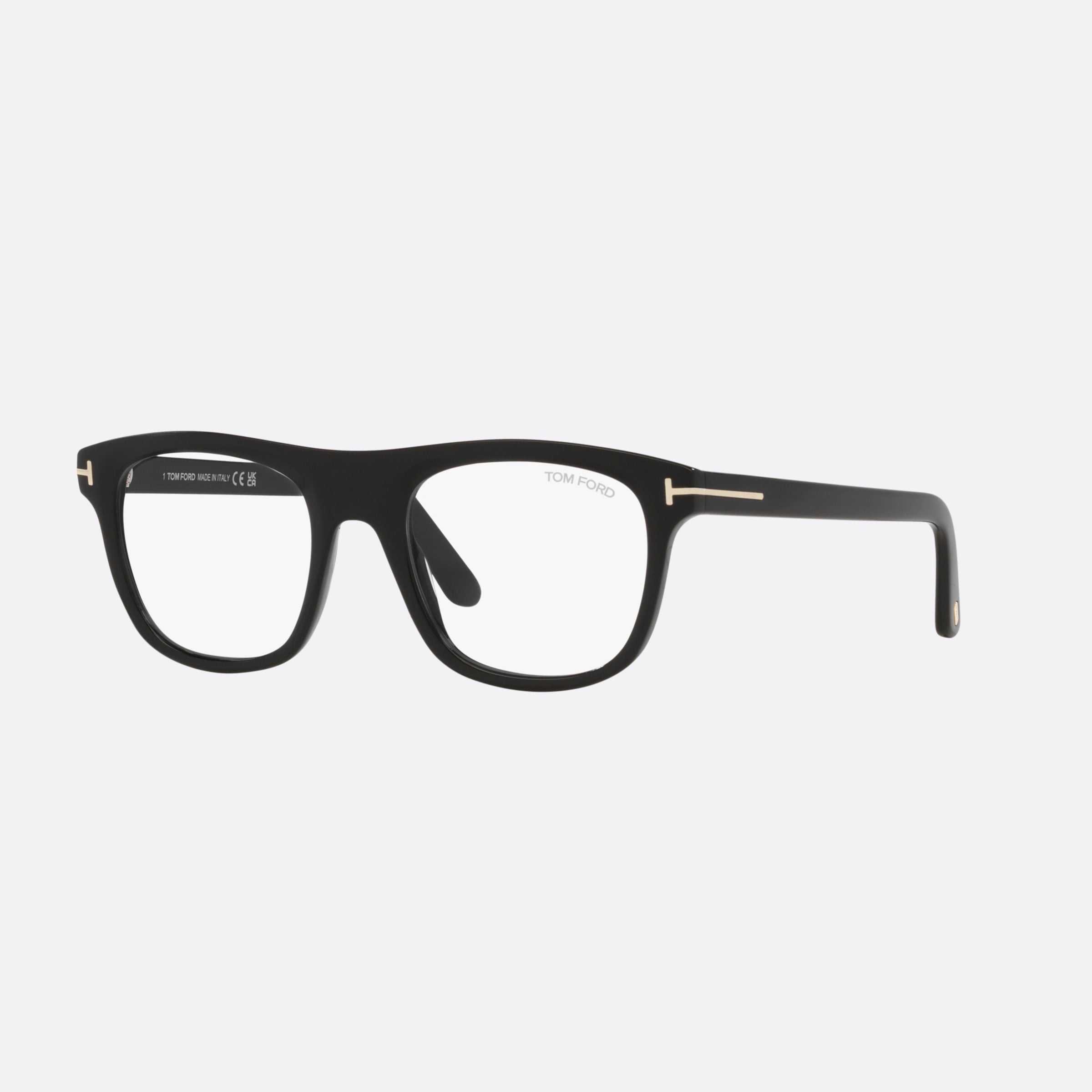Tom 52mm Ford Ft5939 Black Square Men Eyeglasses - Main View