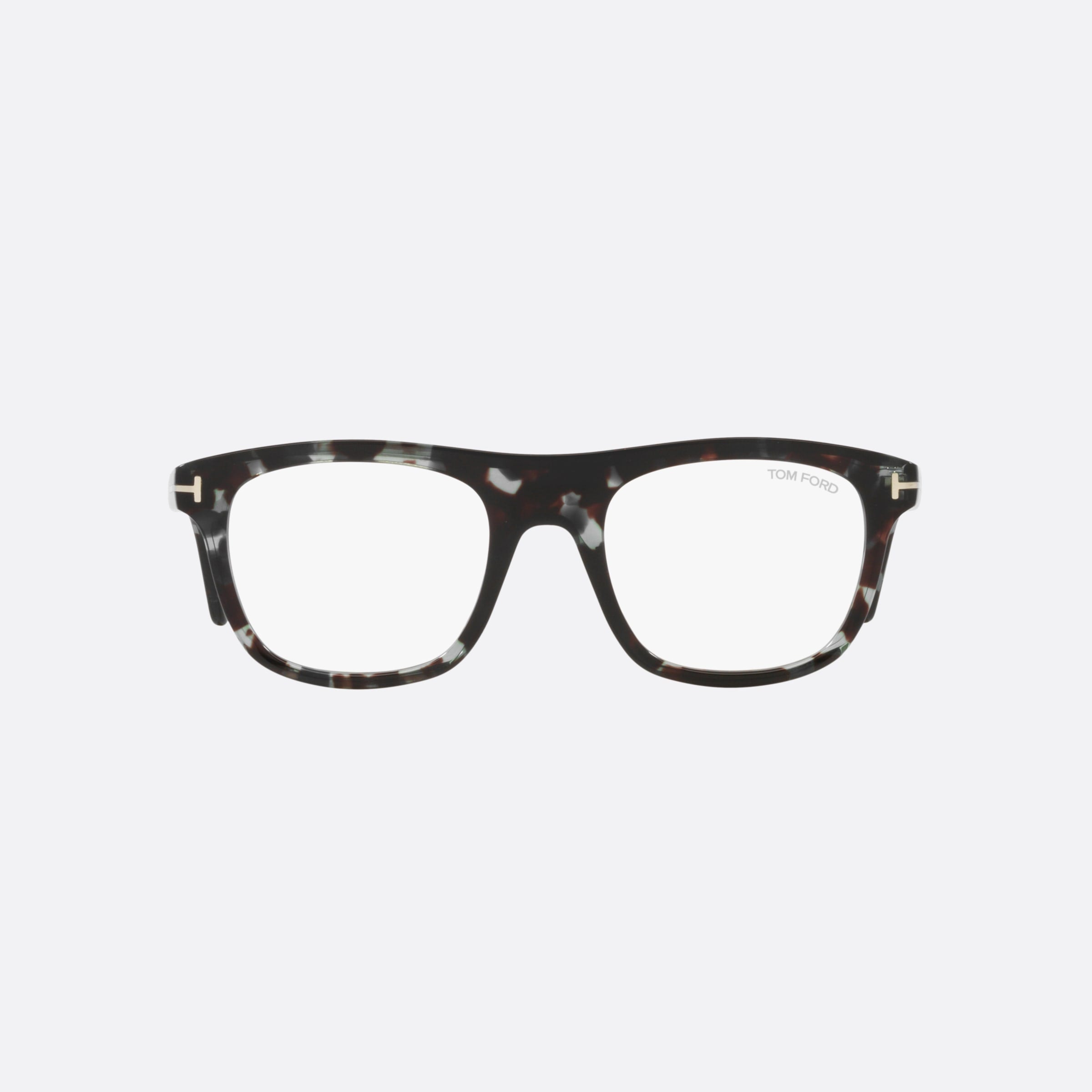 Tom 52mm Ford Ft5939 Havana Square Men Eyeglasses - Lifestyle Shot
