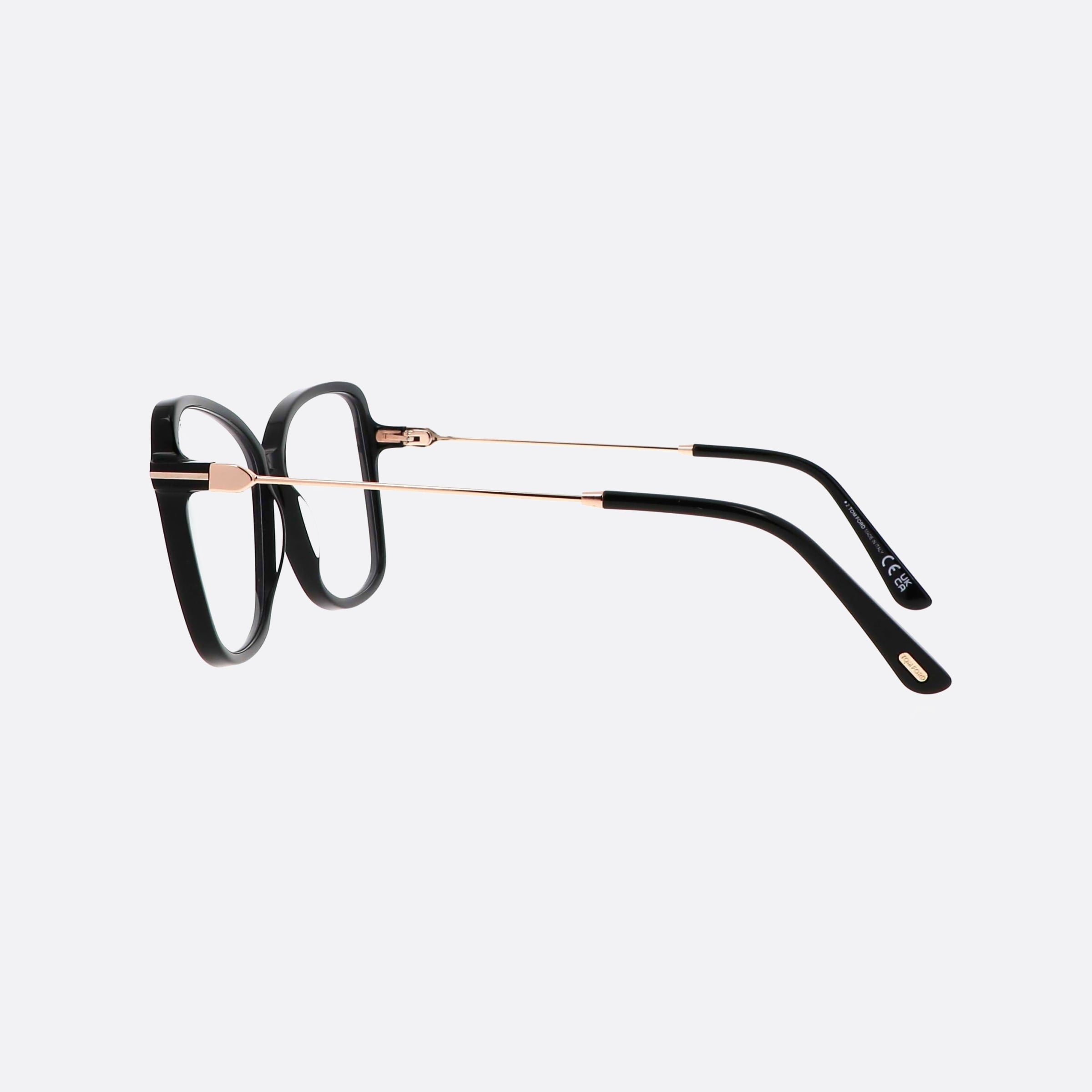Tom 55mm Ford Ft5953 Black Butterfly Women Eyeglasses - Detail View