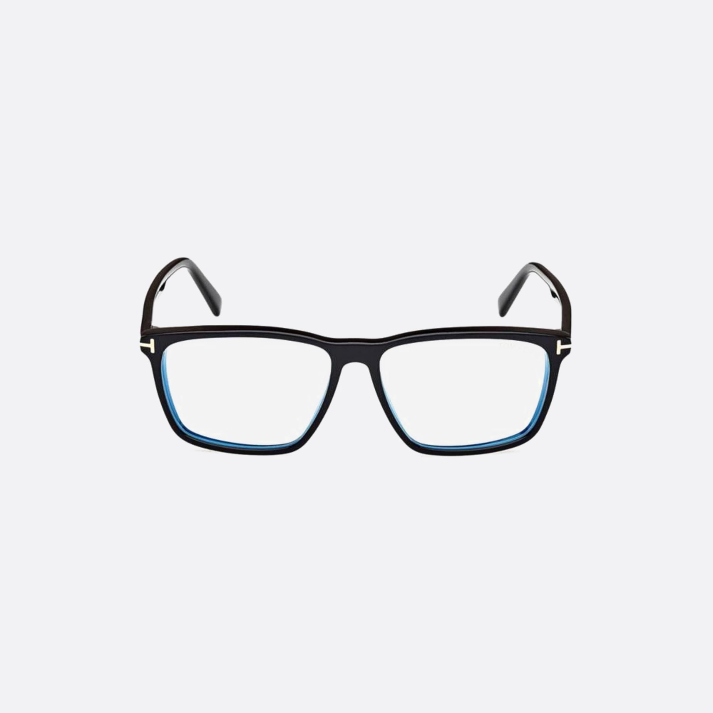 Tom 56mm Ford Ft5959 Black Squared Men Eyeglasses - Main View