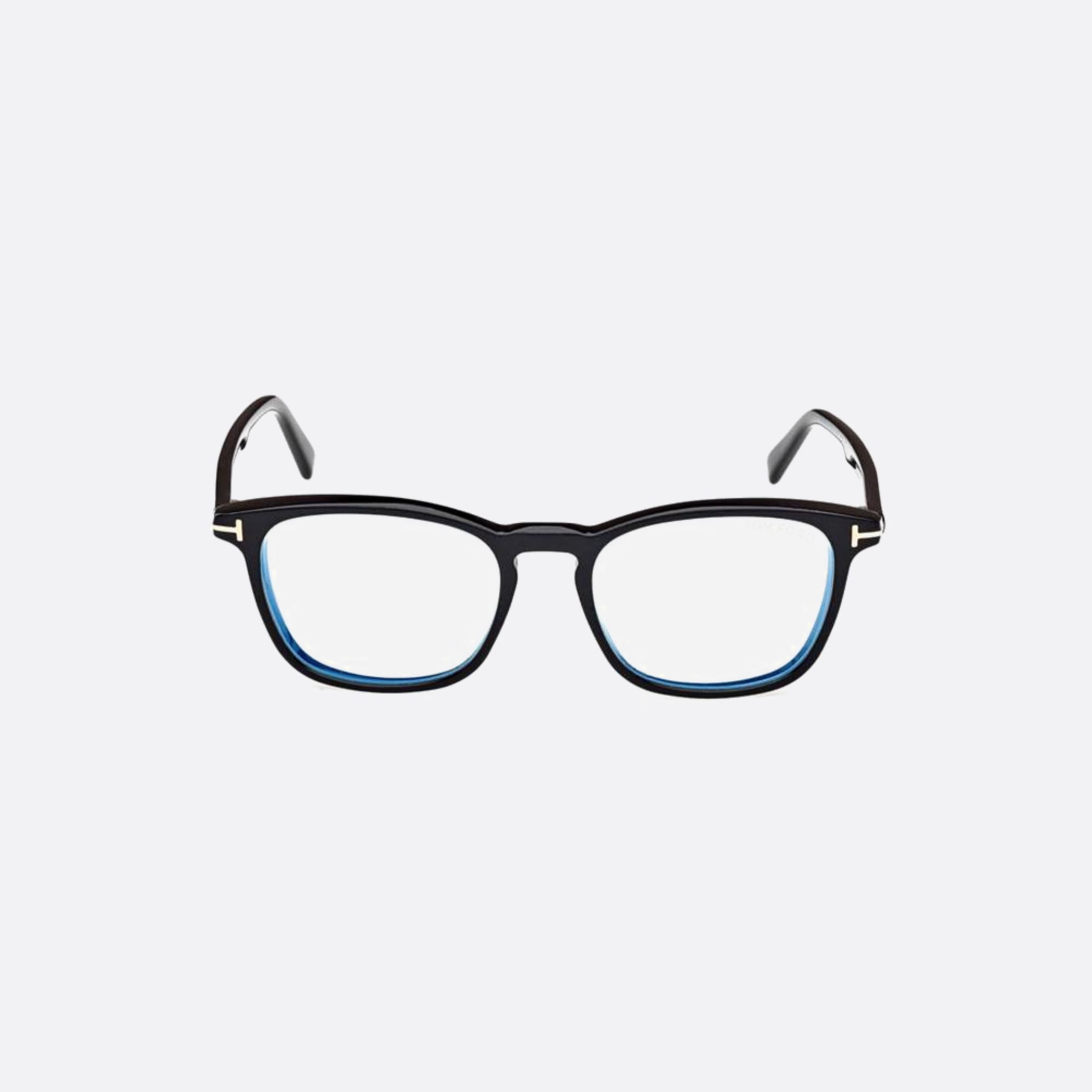 Tom 52mm Ford Ft5960 Black Squared Men Eyeglasses - Main View