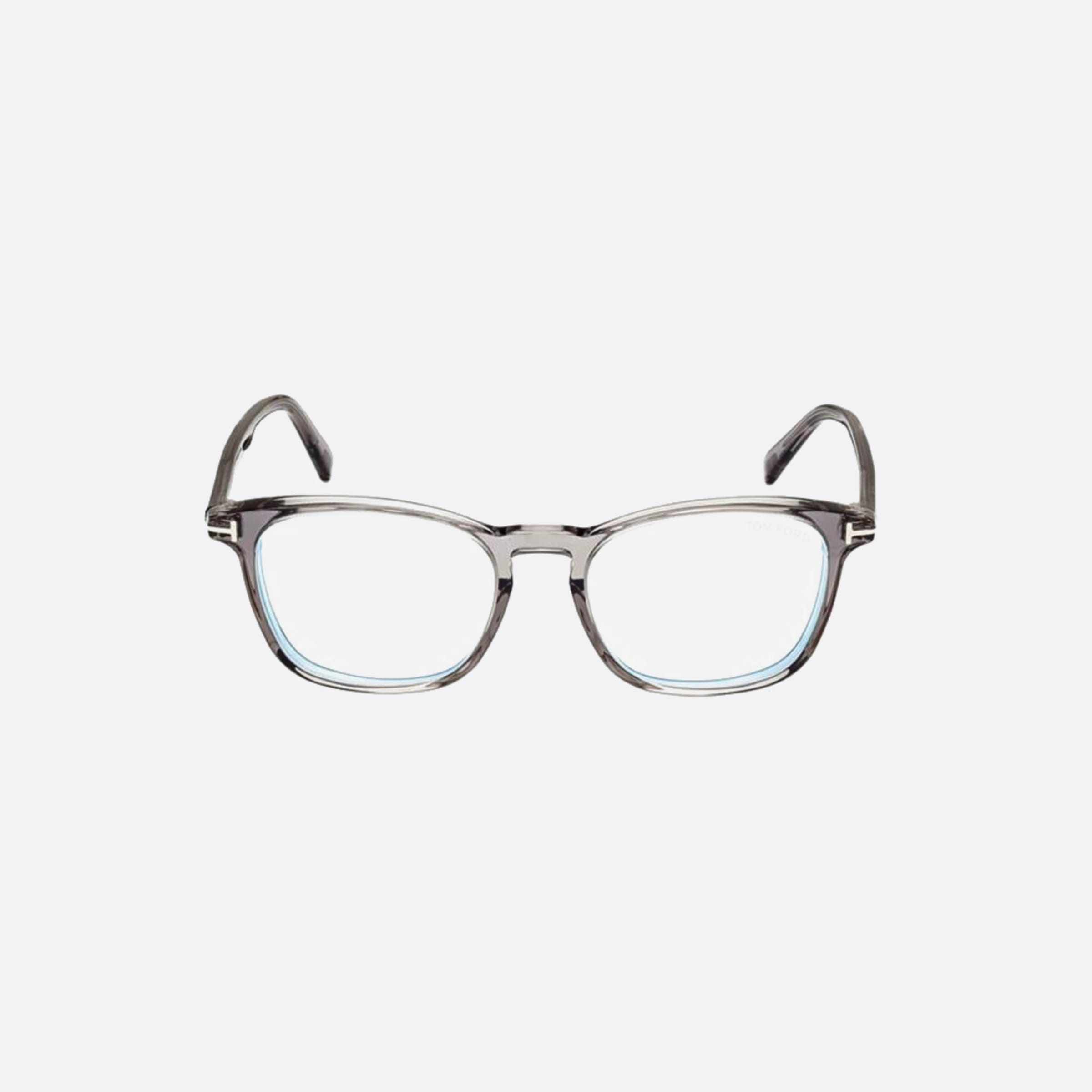 Tom 52mm Ford Ft5960 Grey Squared Men Eyeglasses - Main View